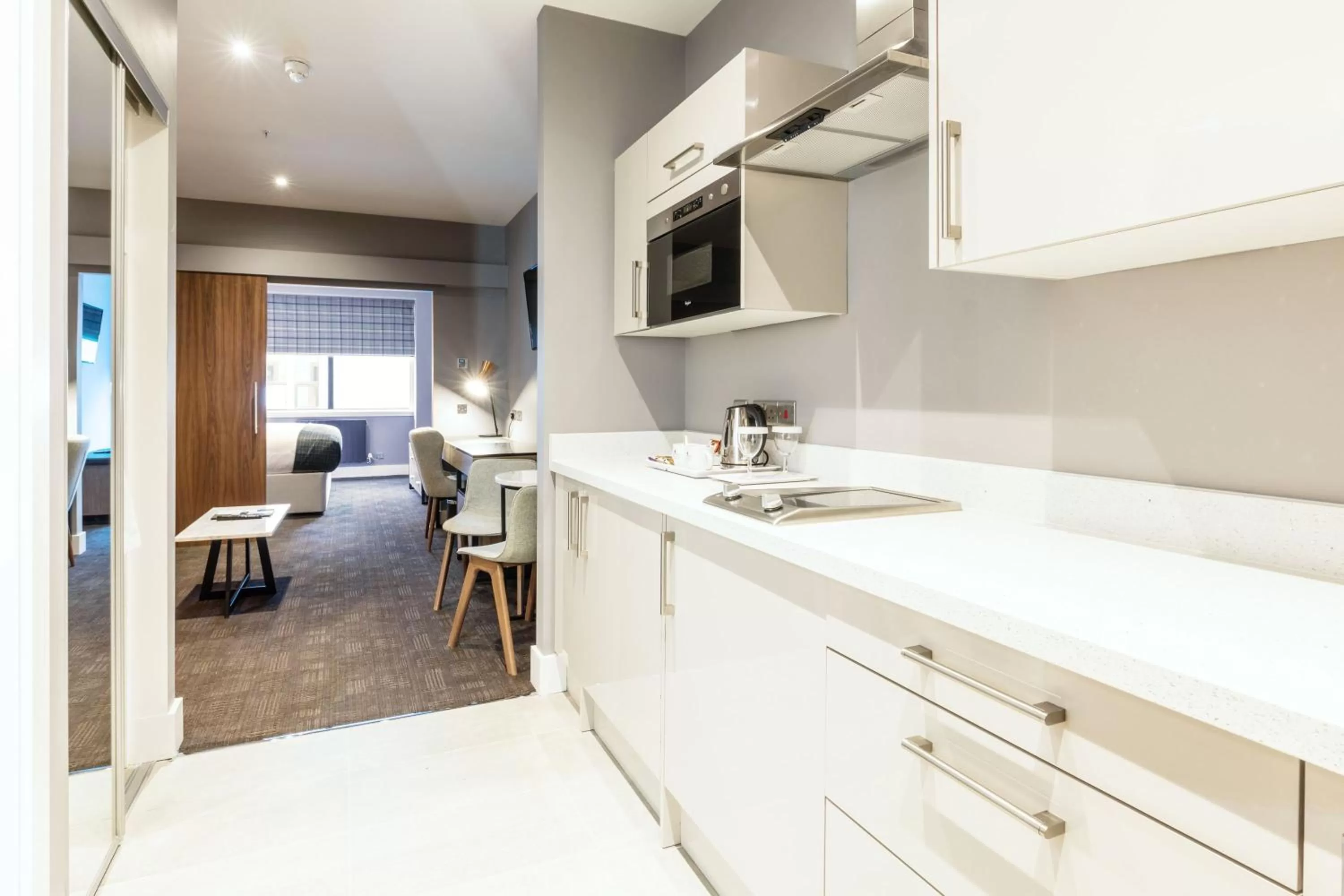 Kitchen or kitchenette in Sandman Signature Aberdeen Hotel & Spa