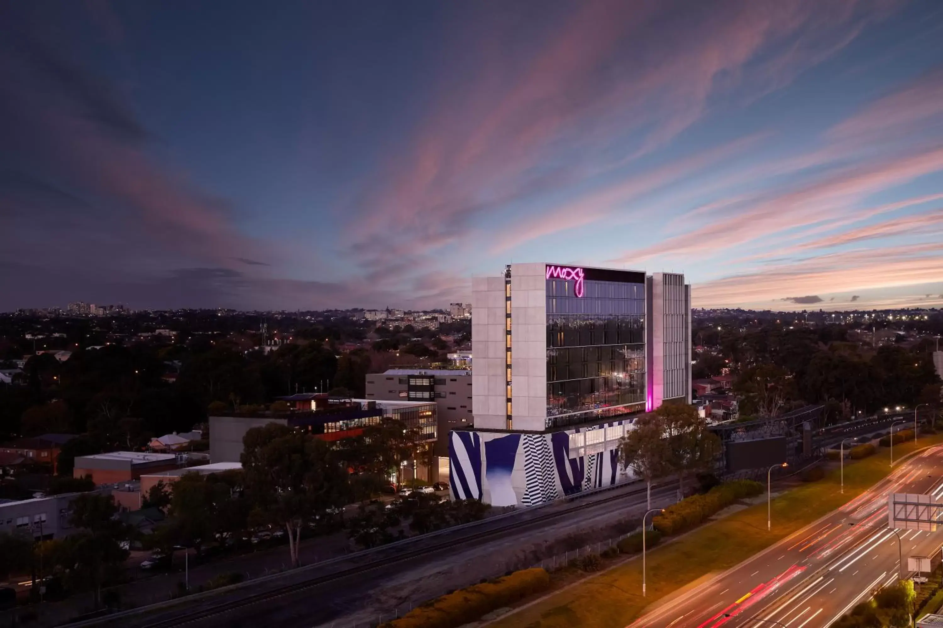 Property building in Moxy Sydney Airport