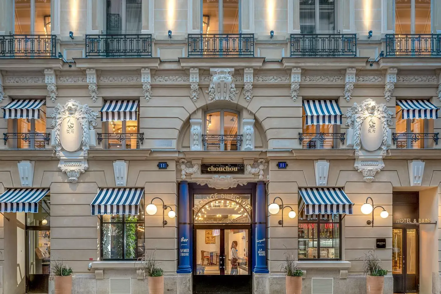 Facade/entrance, Property Building in Chouchou Hotel