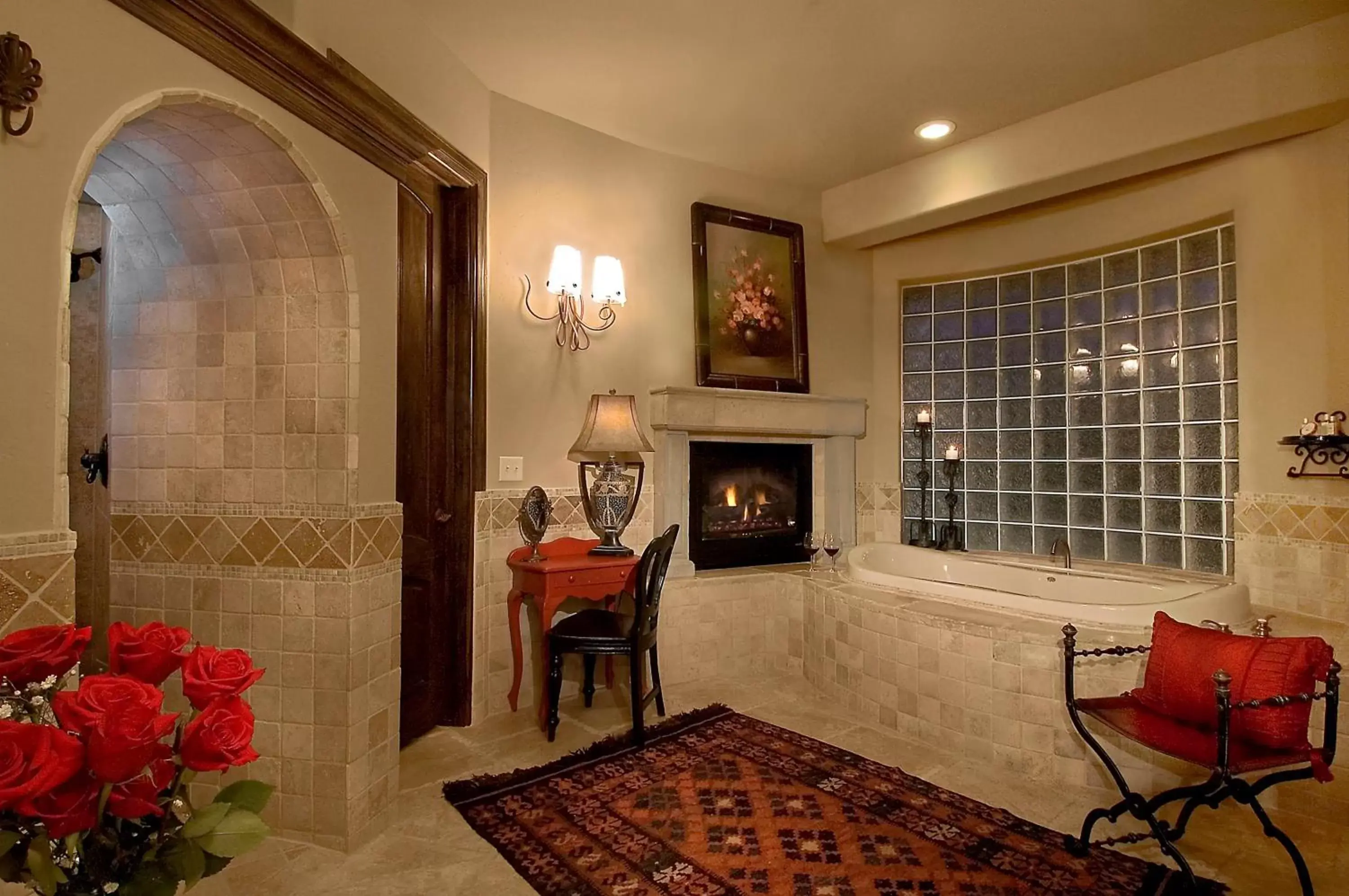 Seating Area in Adobe Grand Villas