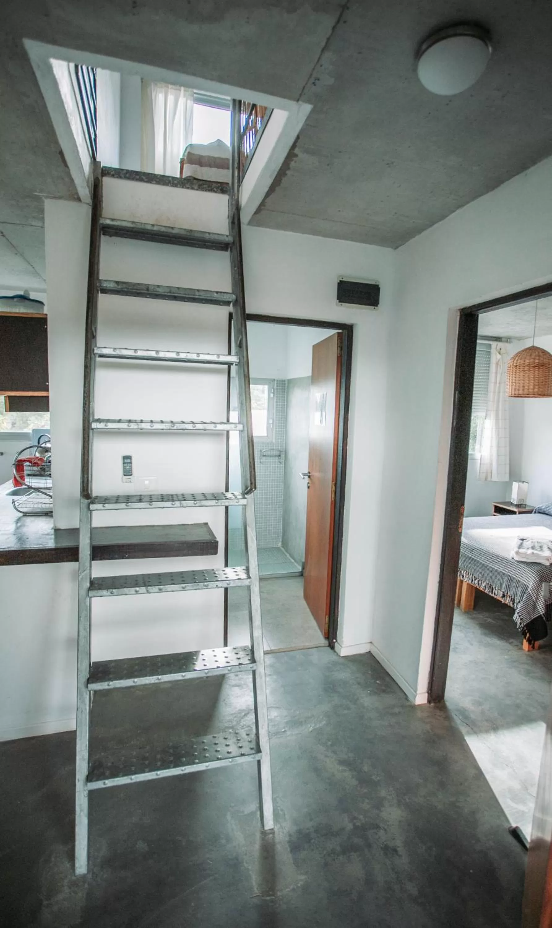 Living room, Bed in Altos de la Serena Apart Hotel