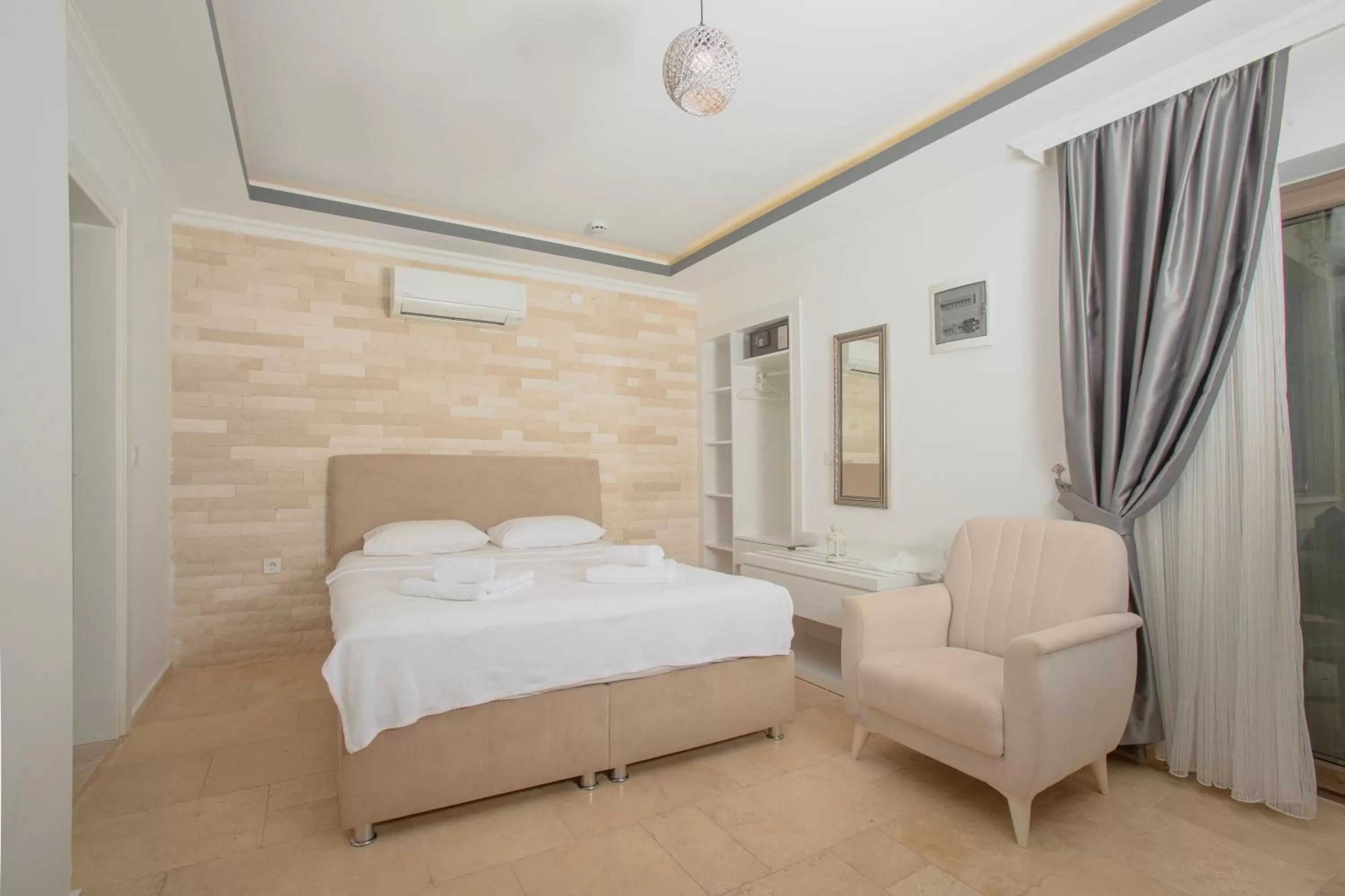 Bed in Cedrus Suites