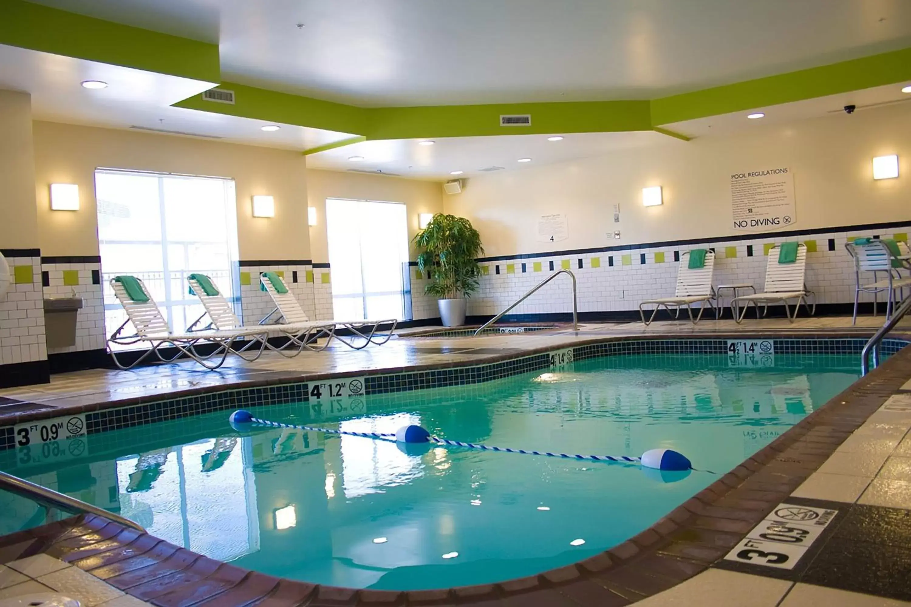 Swimming Pool in Fairfield Inn and Suites by Marriott Bartlesville