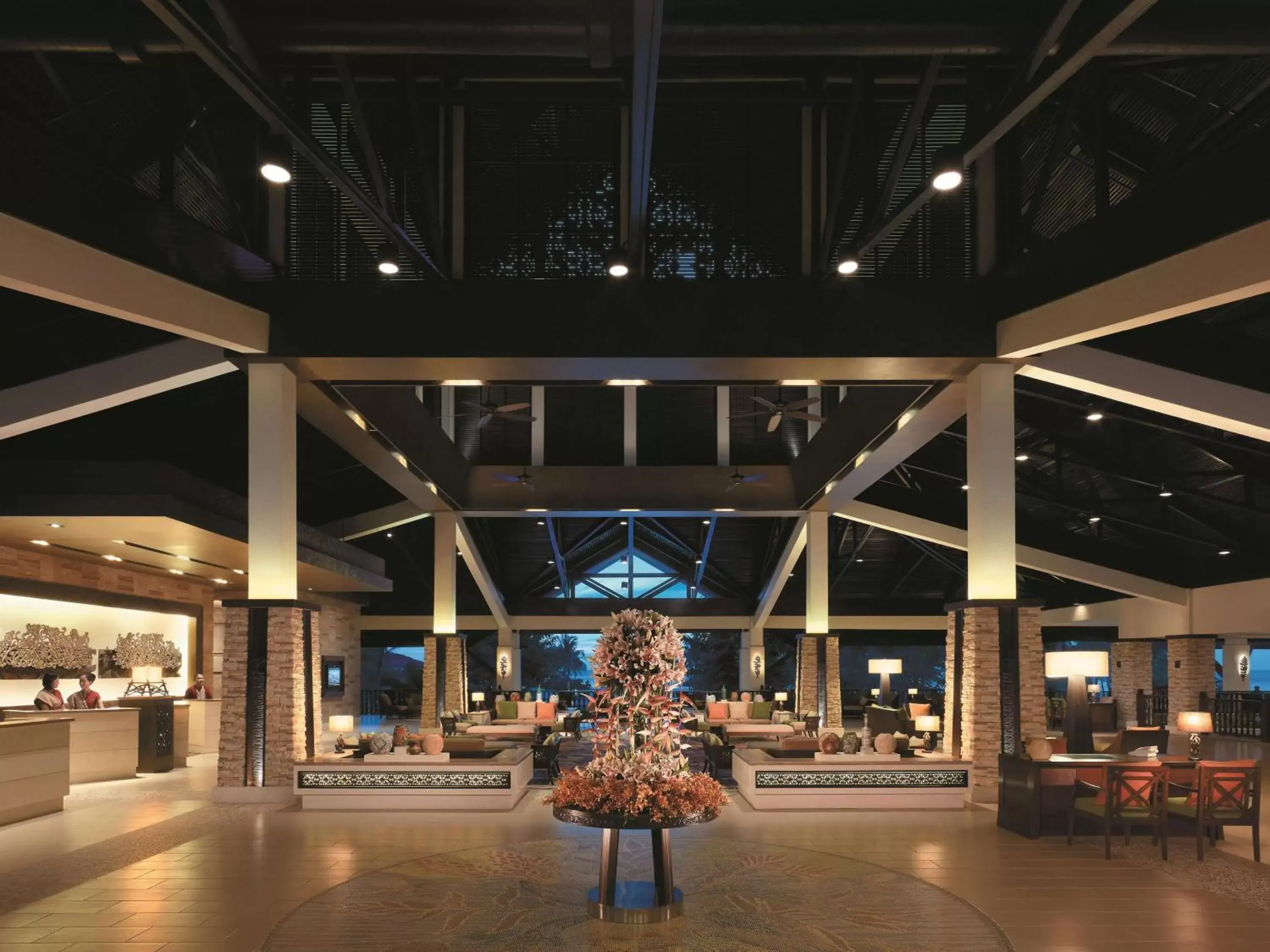 Lobby or reception in Shangri-La Rasa Ria, Kota Kinabalu Lobby or reception in Shangri-La Rasa Ria, Kota Kinabalu