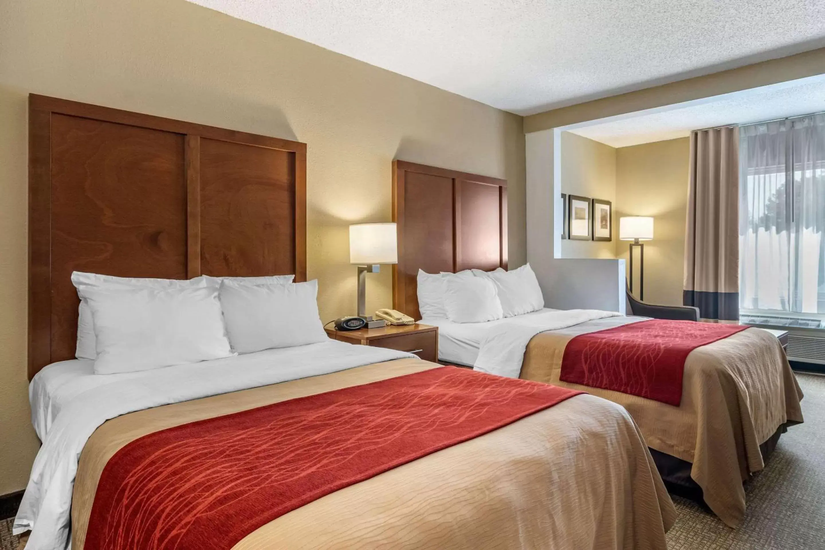 Double Room with Two Double Beds - Accessible/Non-Smoking in Comfort Inn and Suites