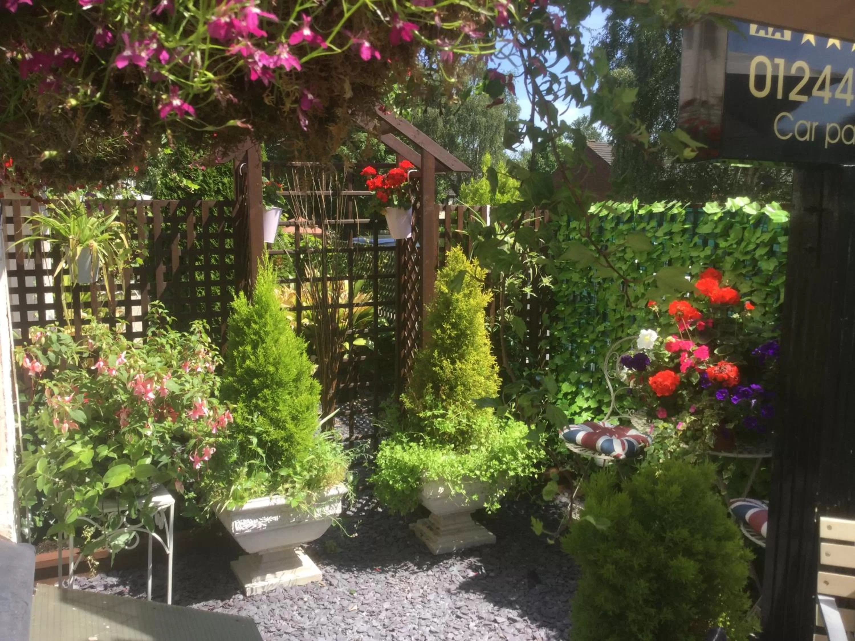 Garden in Brookside Hotel & Restaurant ,Suitable for Solo Travelers Couples Educational Groups & Families welcome