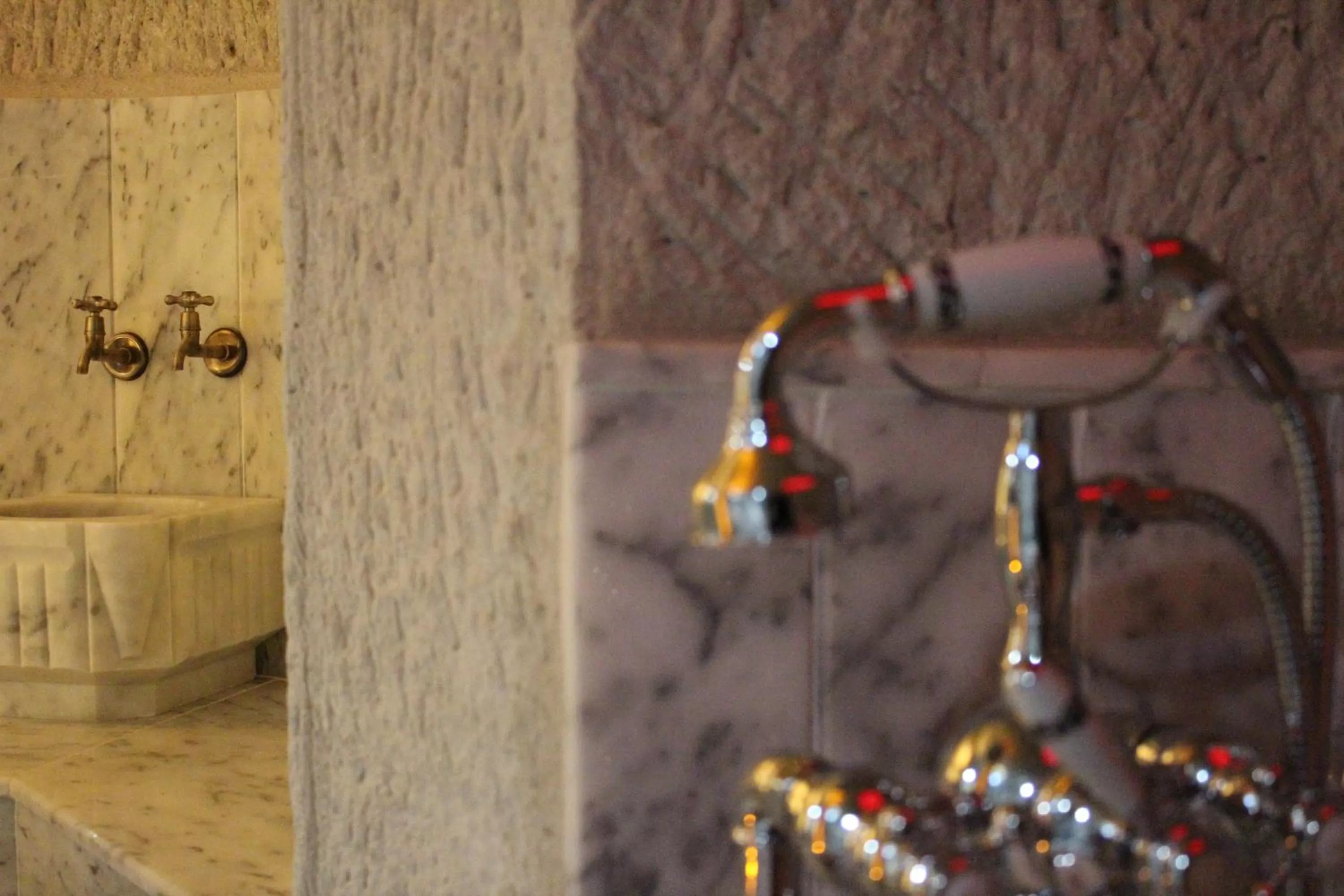 Bathroom in Local Cave House
