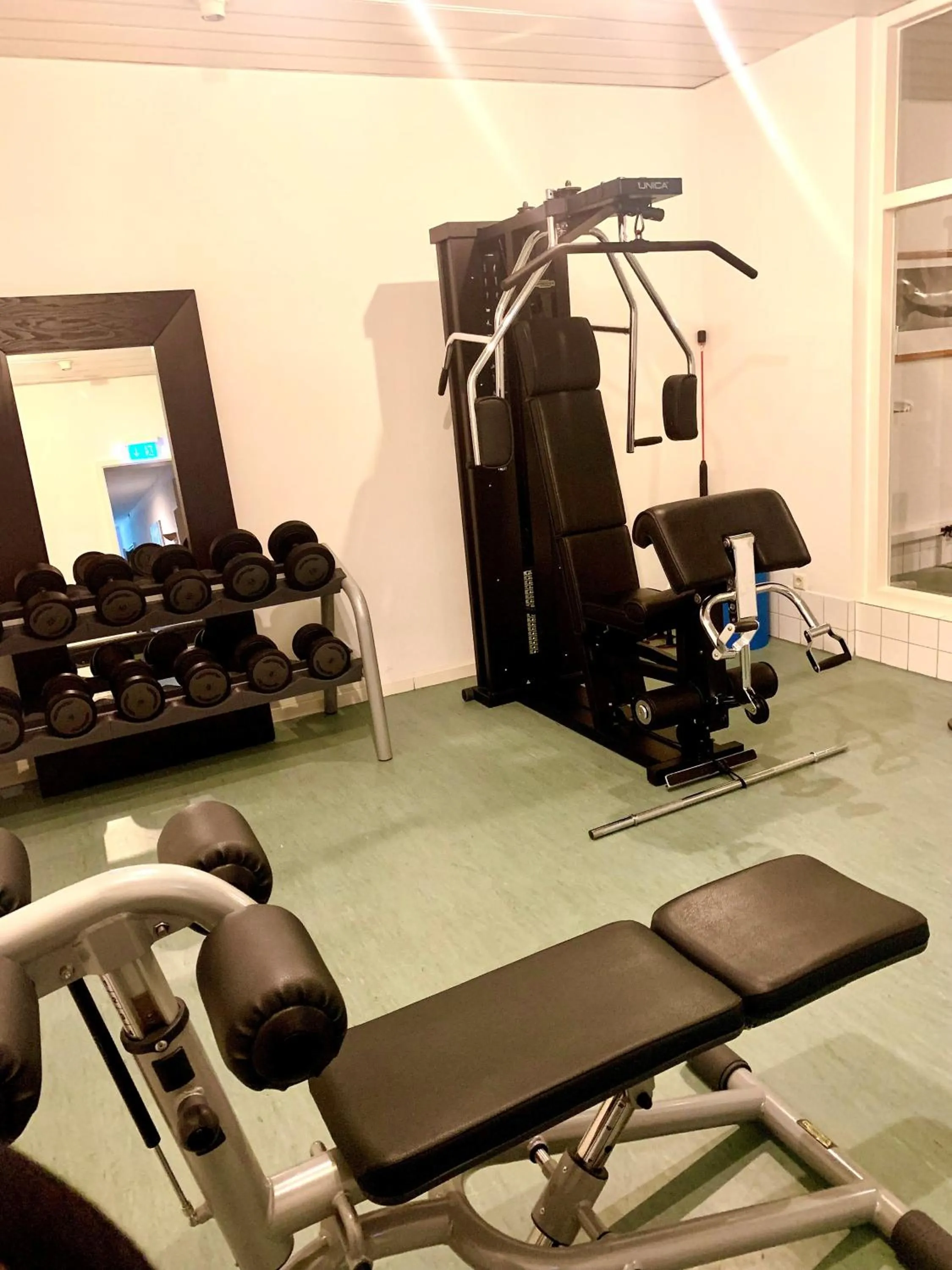 Fitness centre/facilities in Hotel Ambiente Walldorf