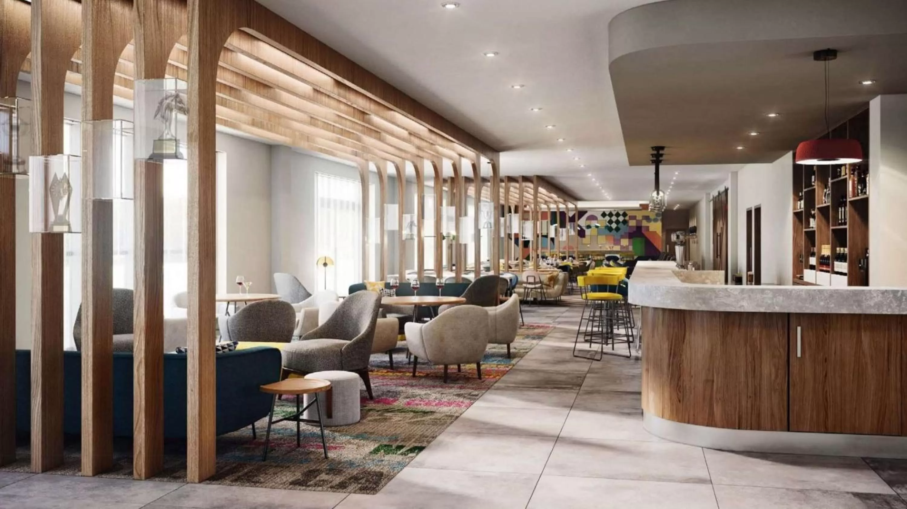 Lobby or reception in Hampton By Hilton Hamilton Park