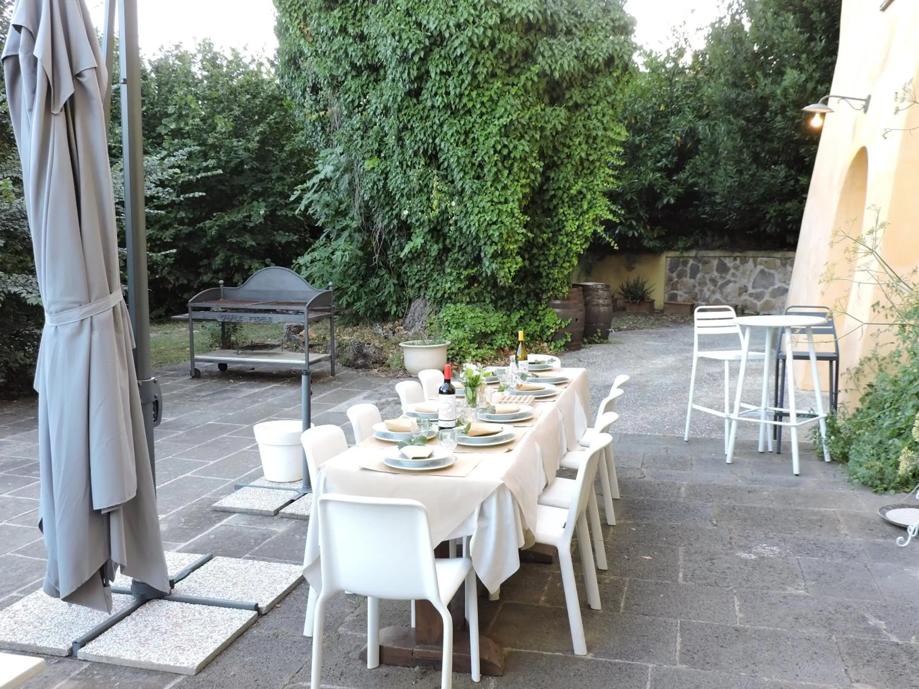 Patio, Restaurant/Places to Eat in Casale Fedele Family Village Vicino al Borgo