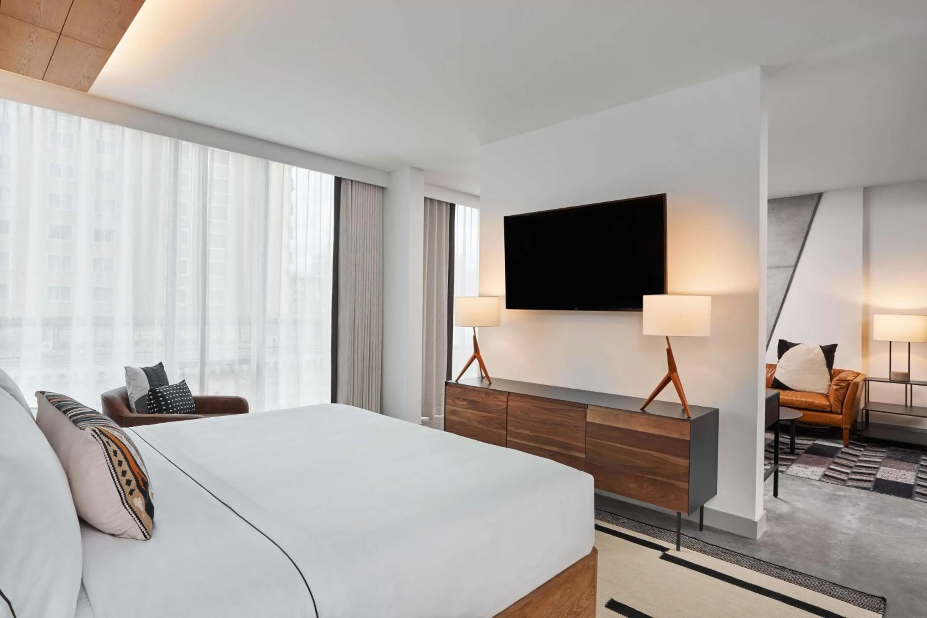 King Suite with River View  in Canopy By Hilton San Antonio Riverwalk