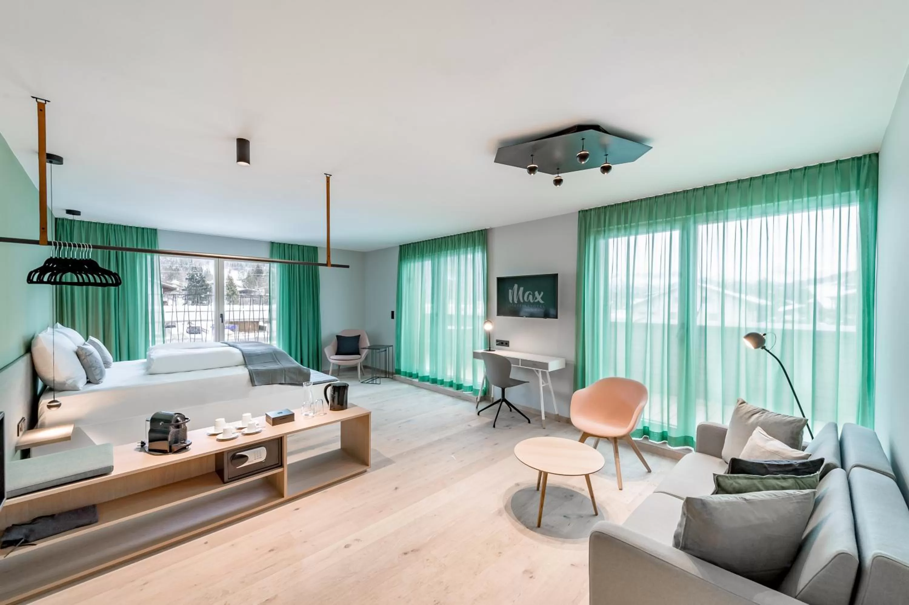 Bedroom in Lifestylehotel dasMAX