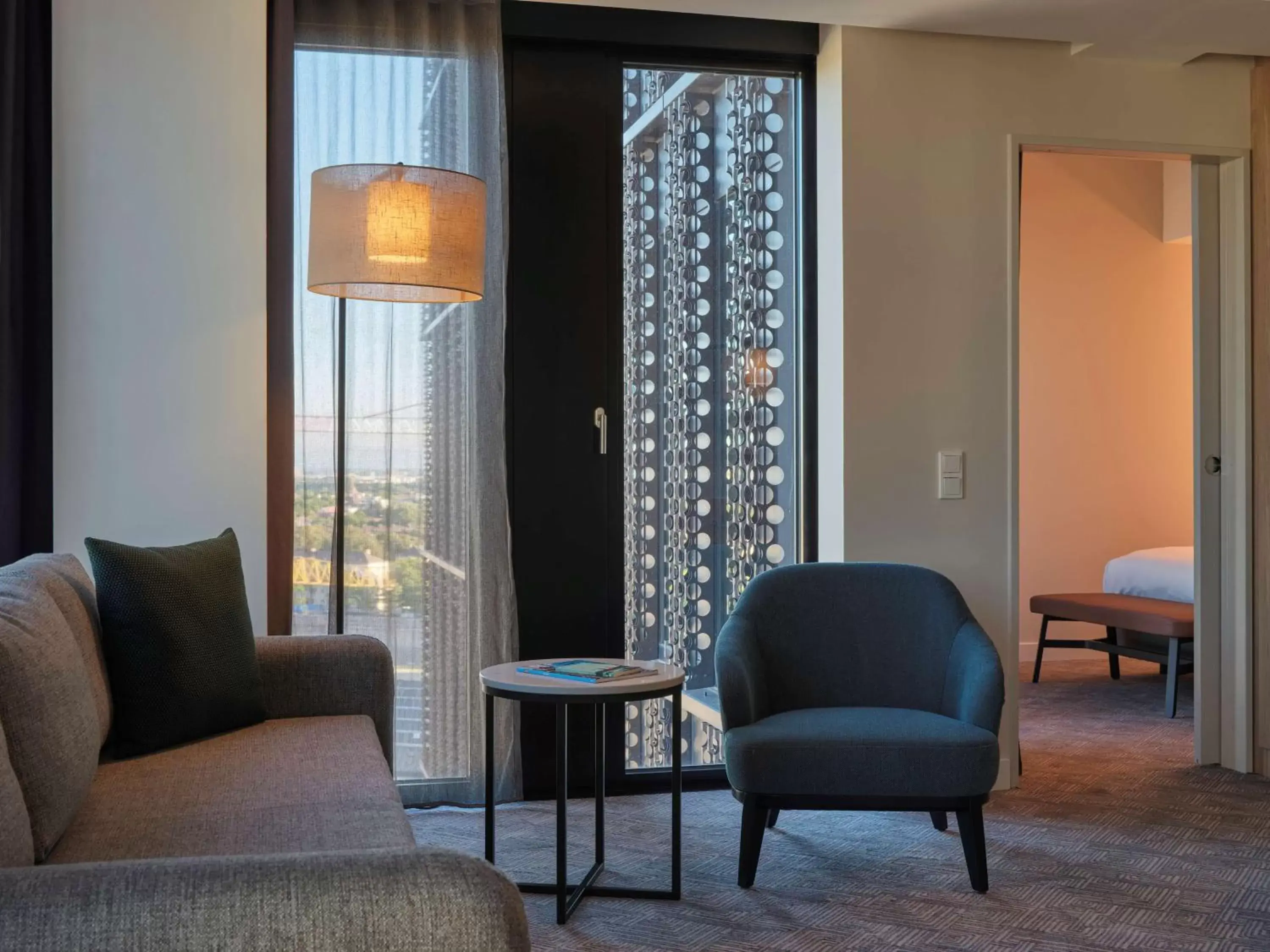 Bedroom, Seating Area in Adina Apartment Hotel Munich