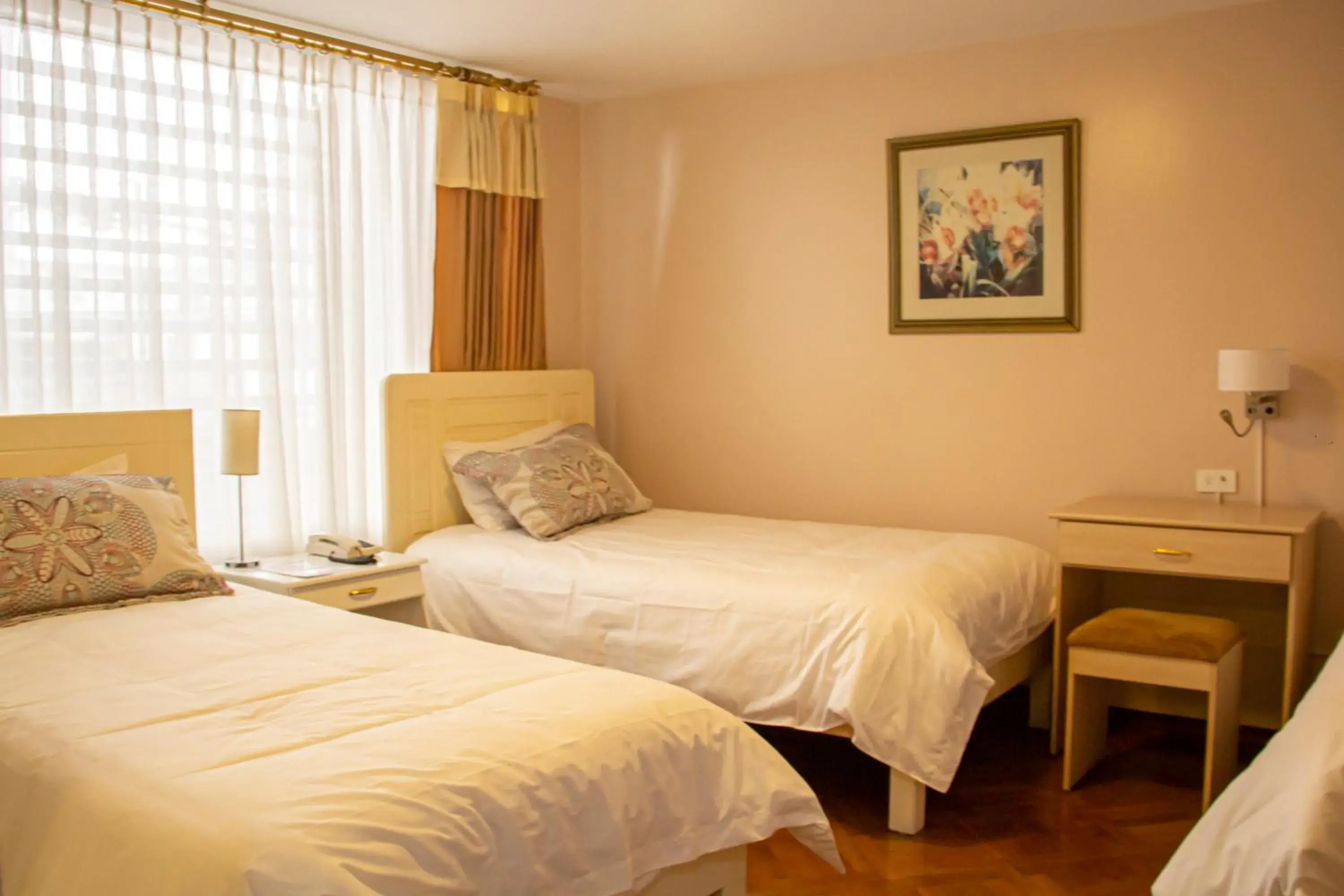 Bedroom, Bed in Hotel Sandmelis