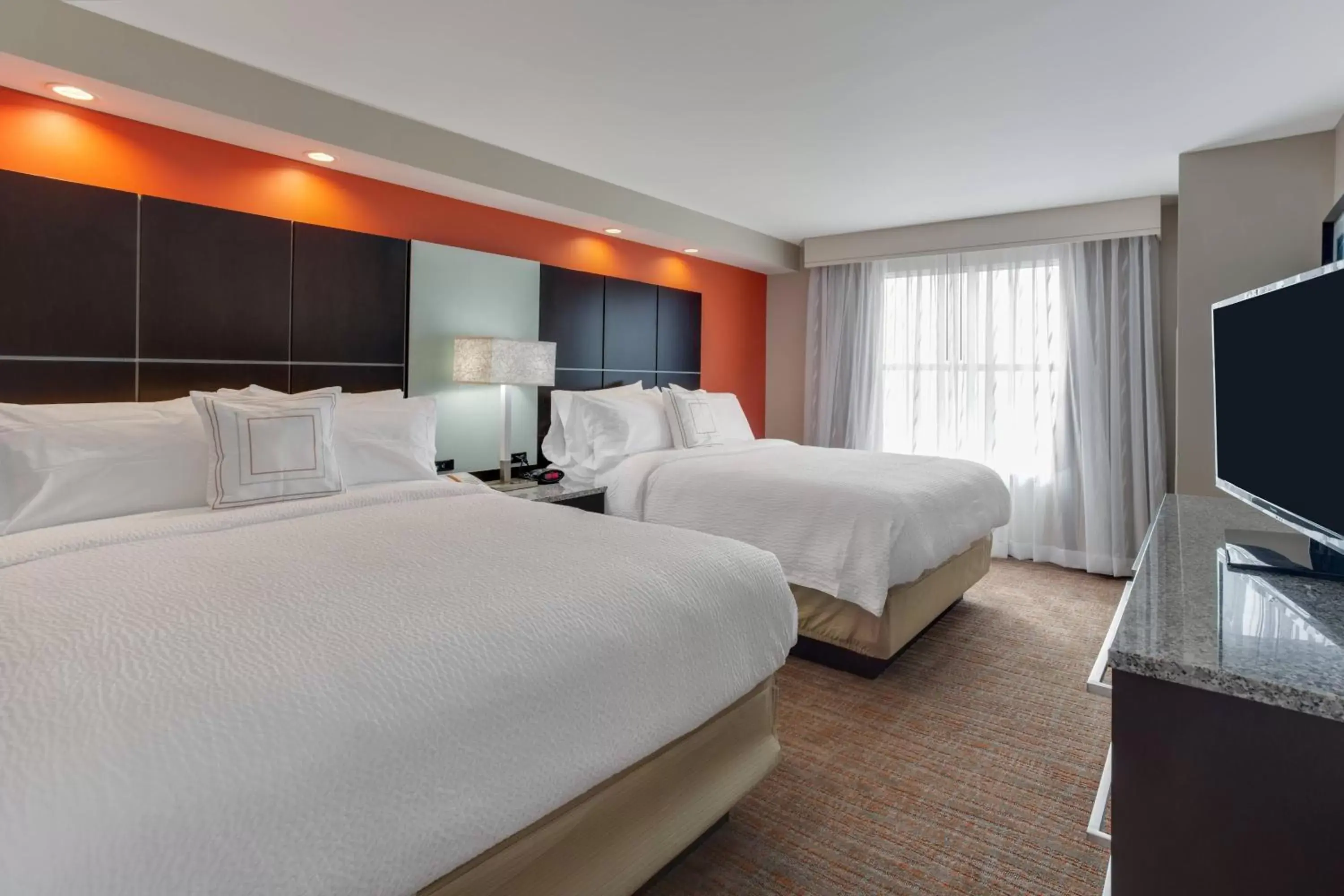 Bedroom, Bed in Residence Inn by Marriott Daytona Beach Oceanfront