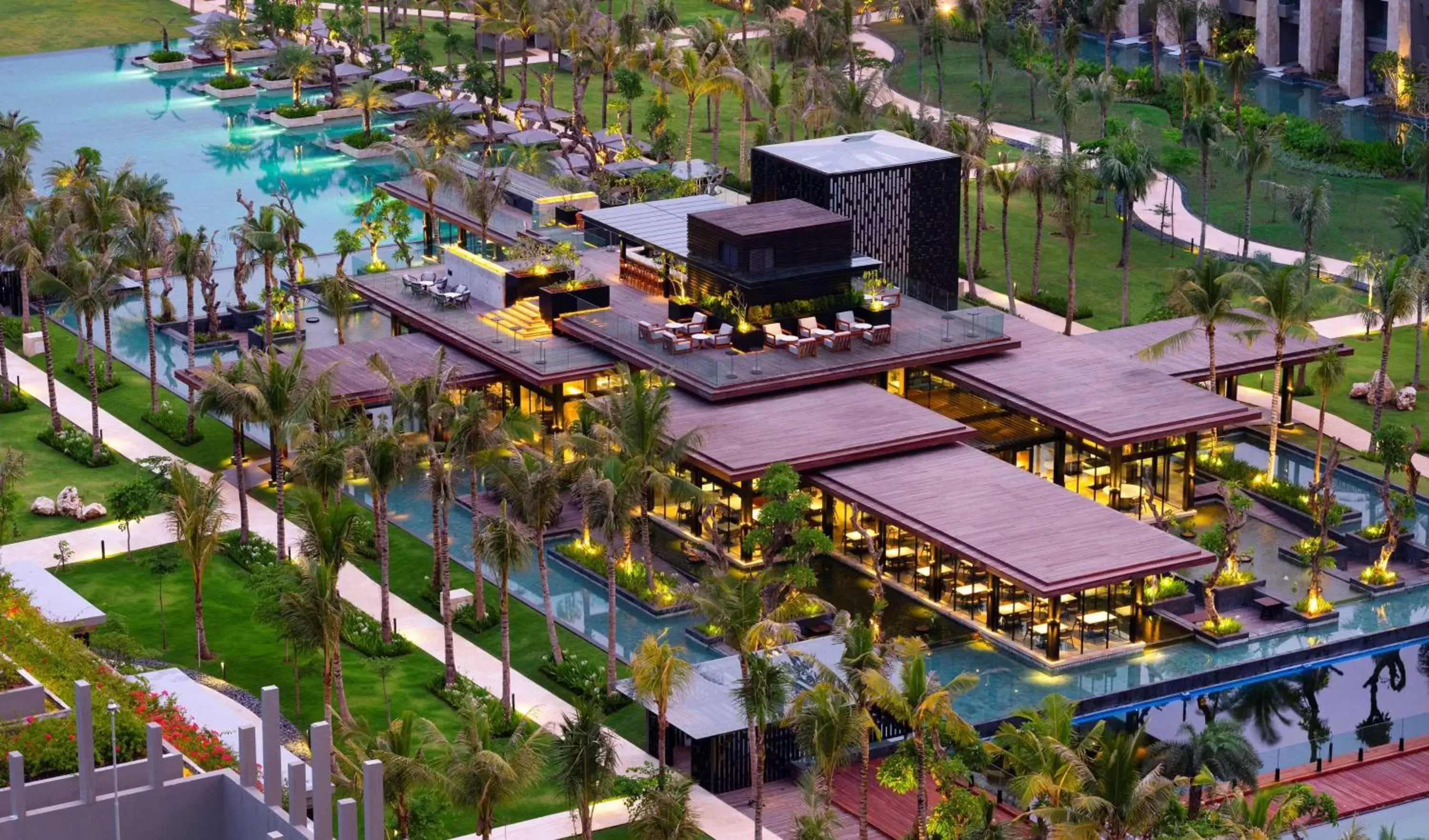 Restaurant/places to eat, Bird's-eye View in The Apurva Kempinski Bali