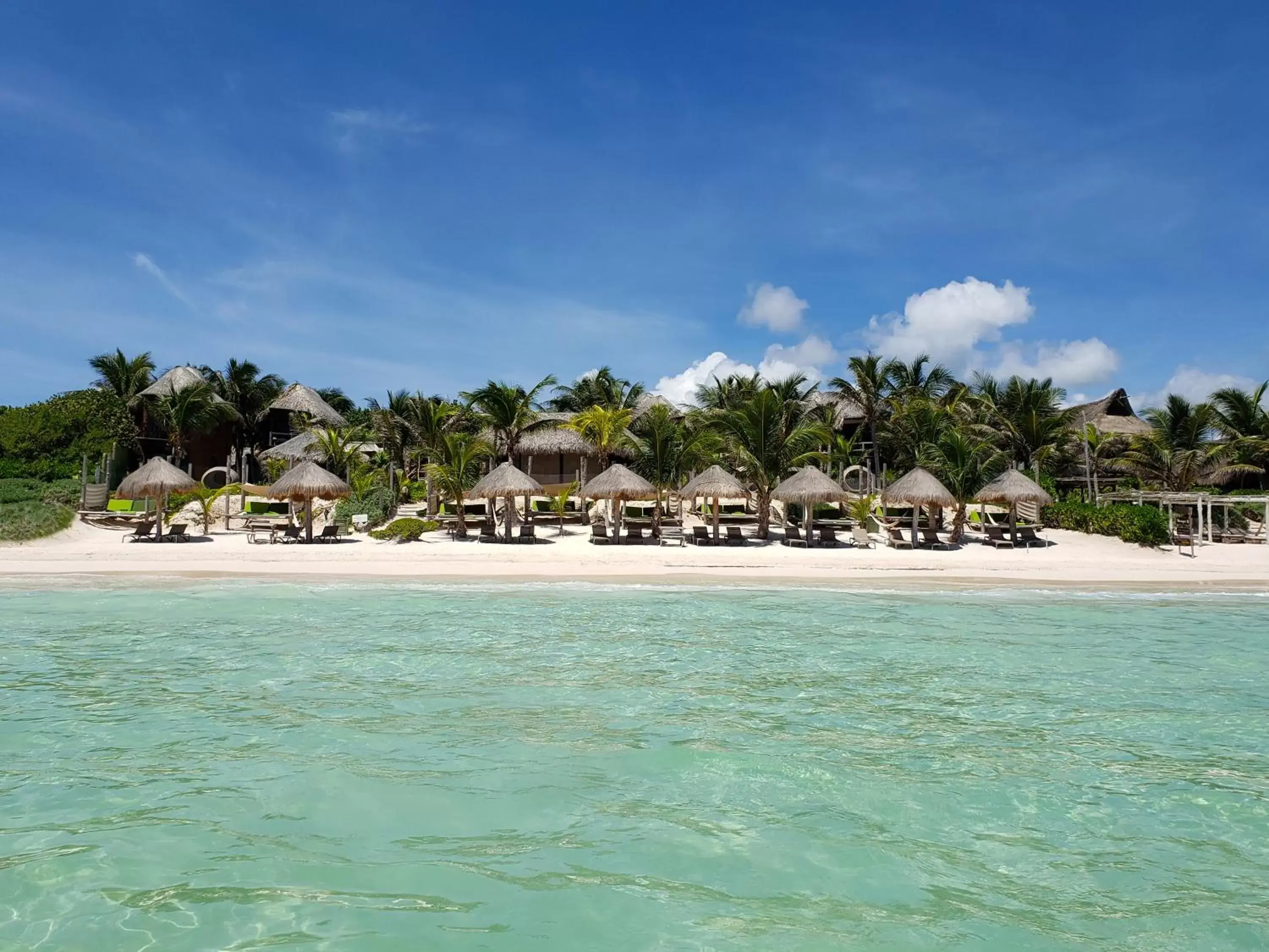 Beach in Sueños Tulum