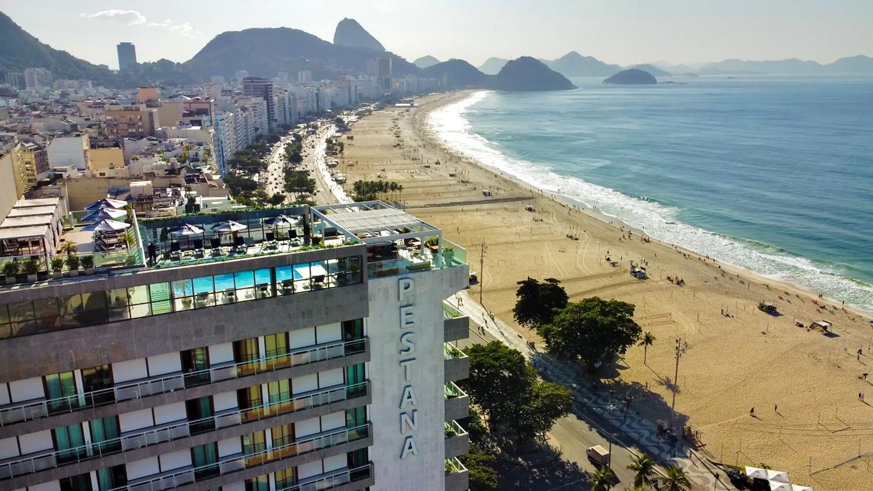 Bird's eye view in Pestana Rio Atlantica