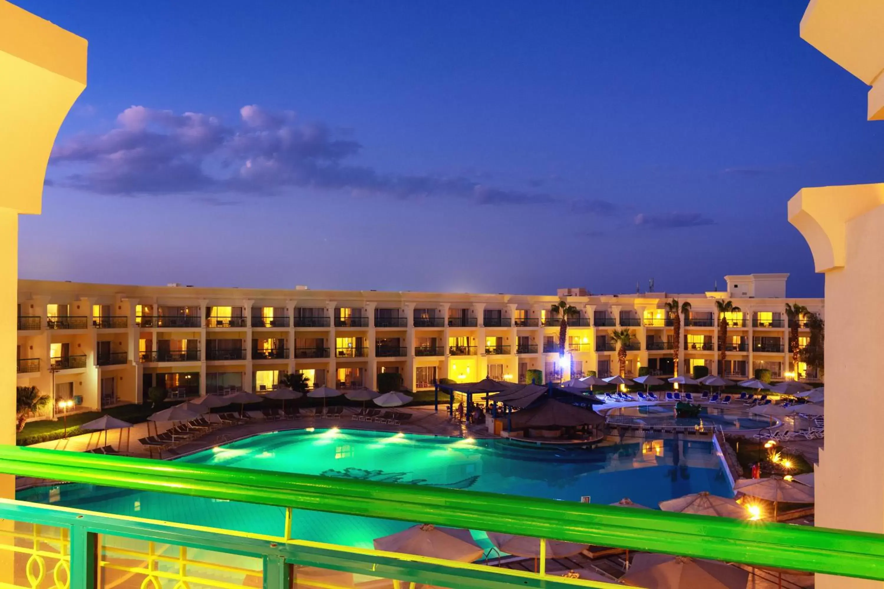 Pool View in Swiss Inn Resort Hurghada