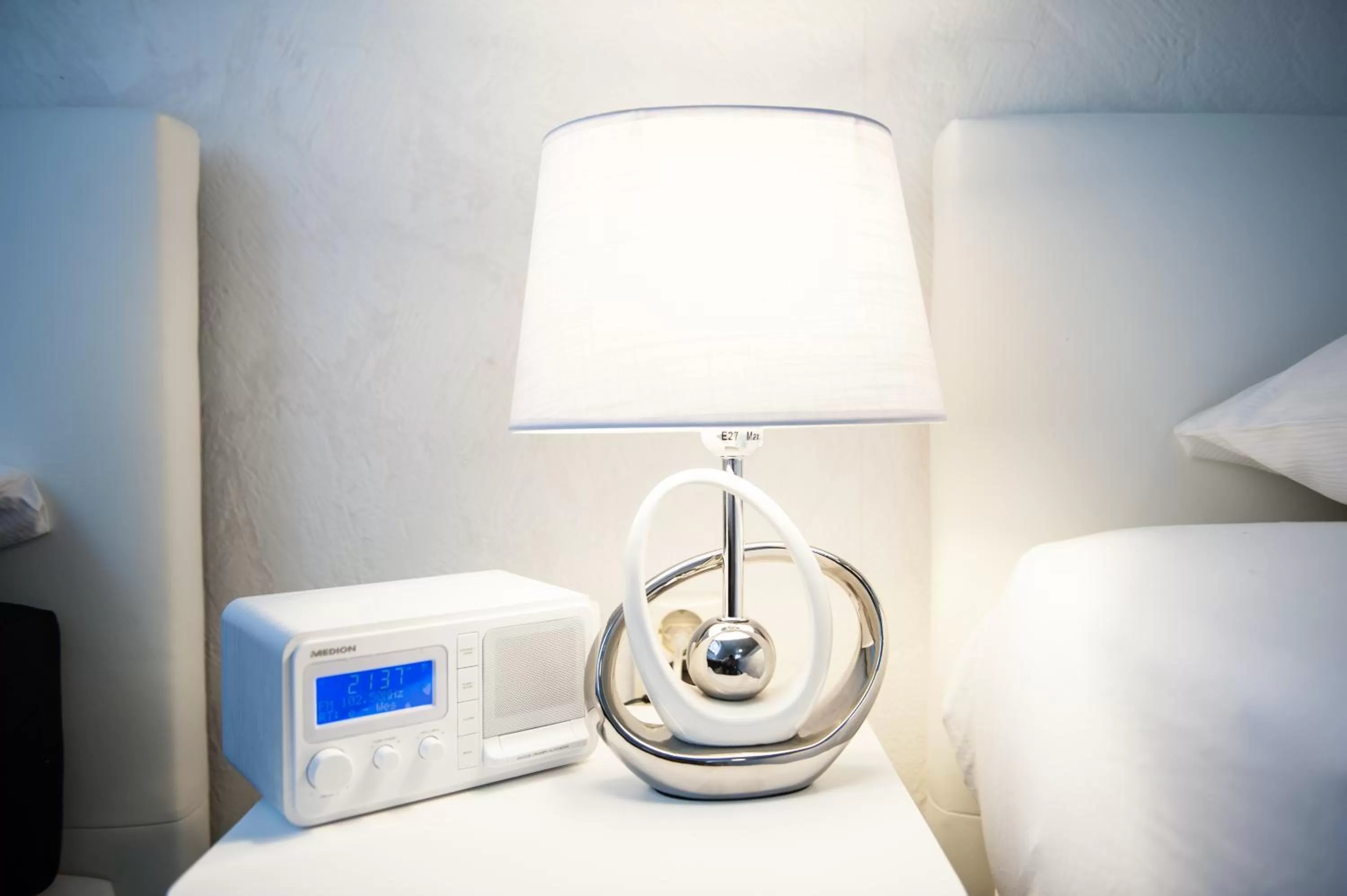 Decorative detail, Bed in Hotel Forsthaus Sellin