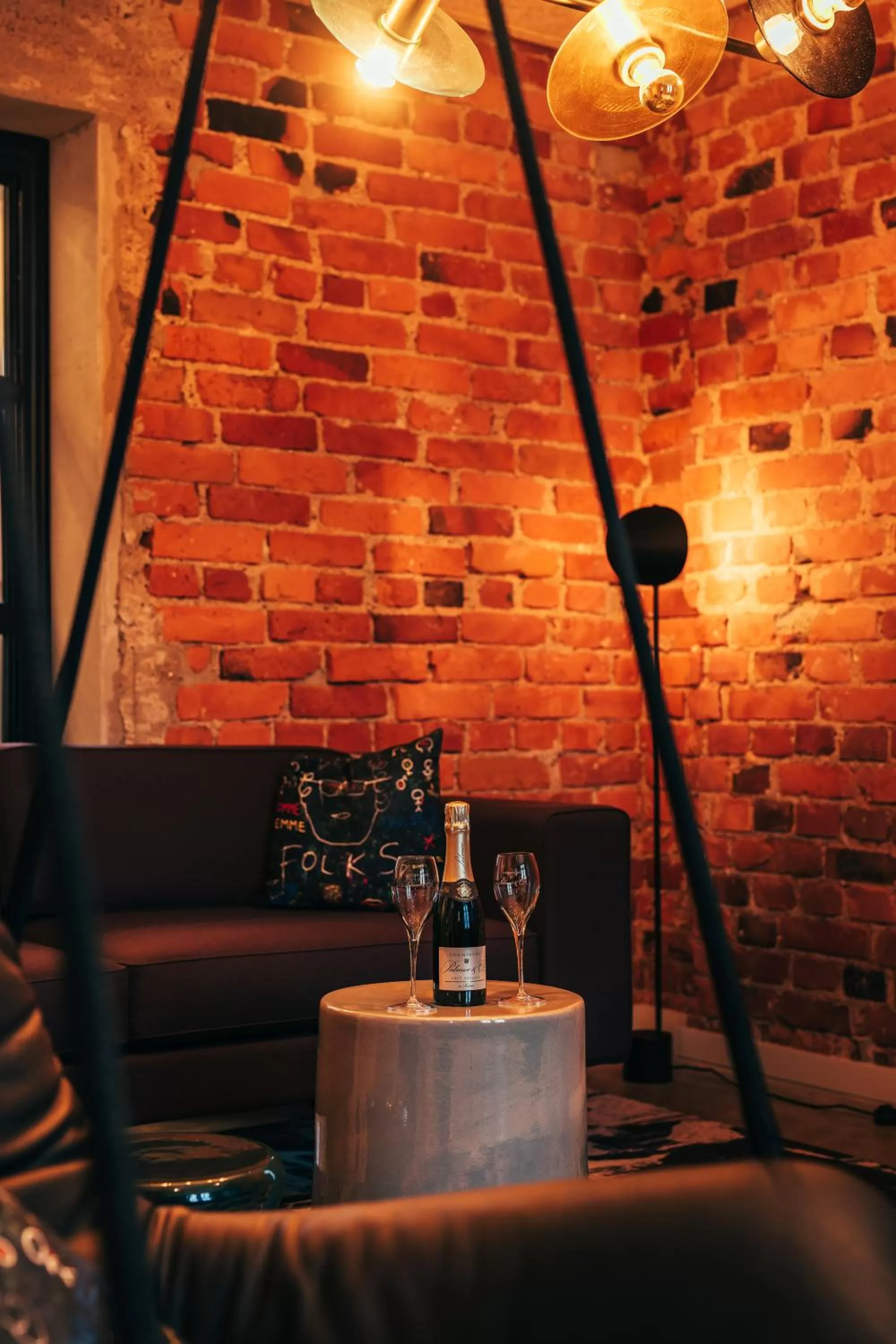 Lounge or bar in The Folks Hotel Konepaja