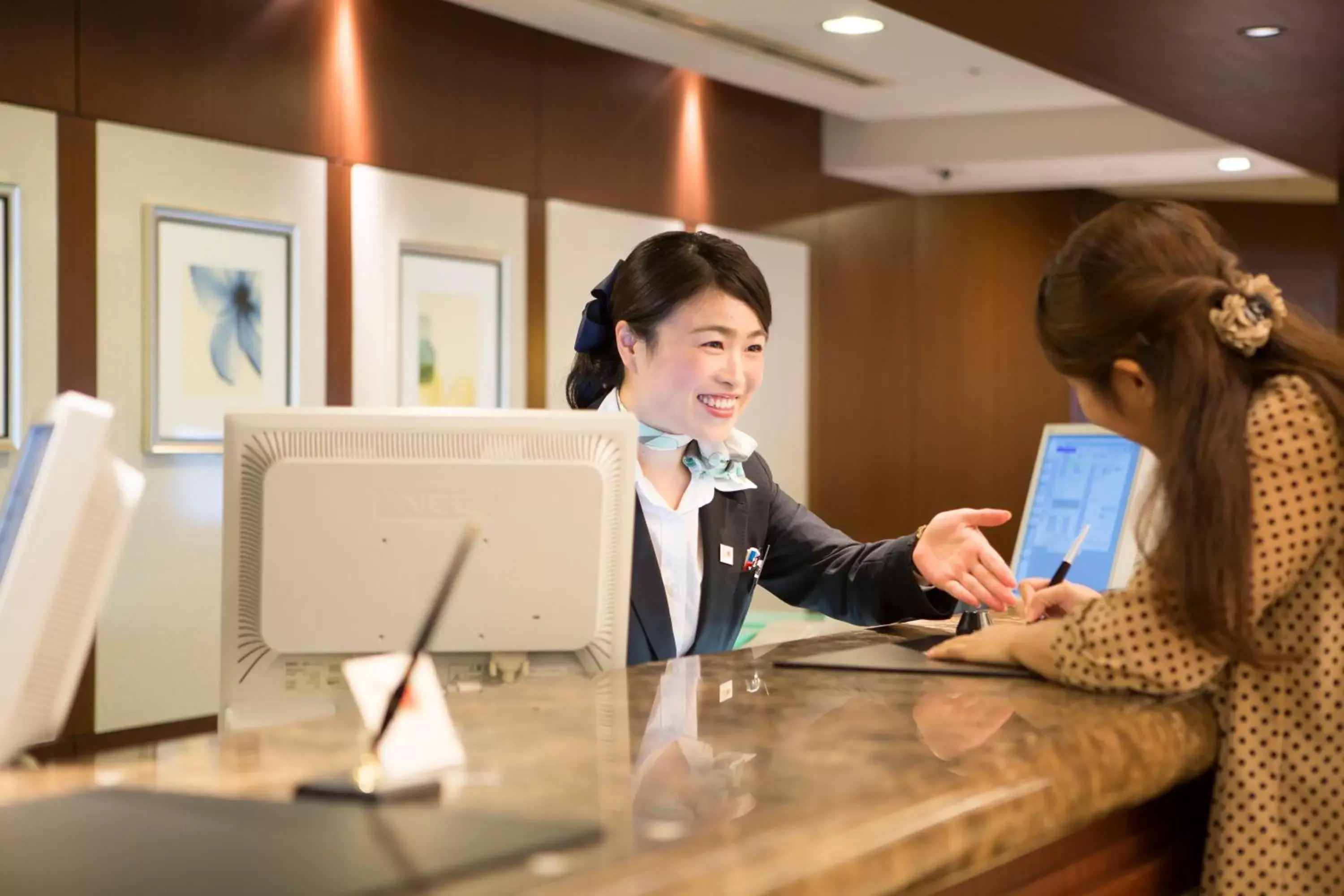 Staff, Lobby/Reception in Hotel Nikko Kansai Airport - 3 mins walk to the airport