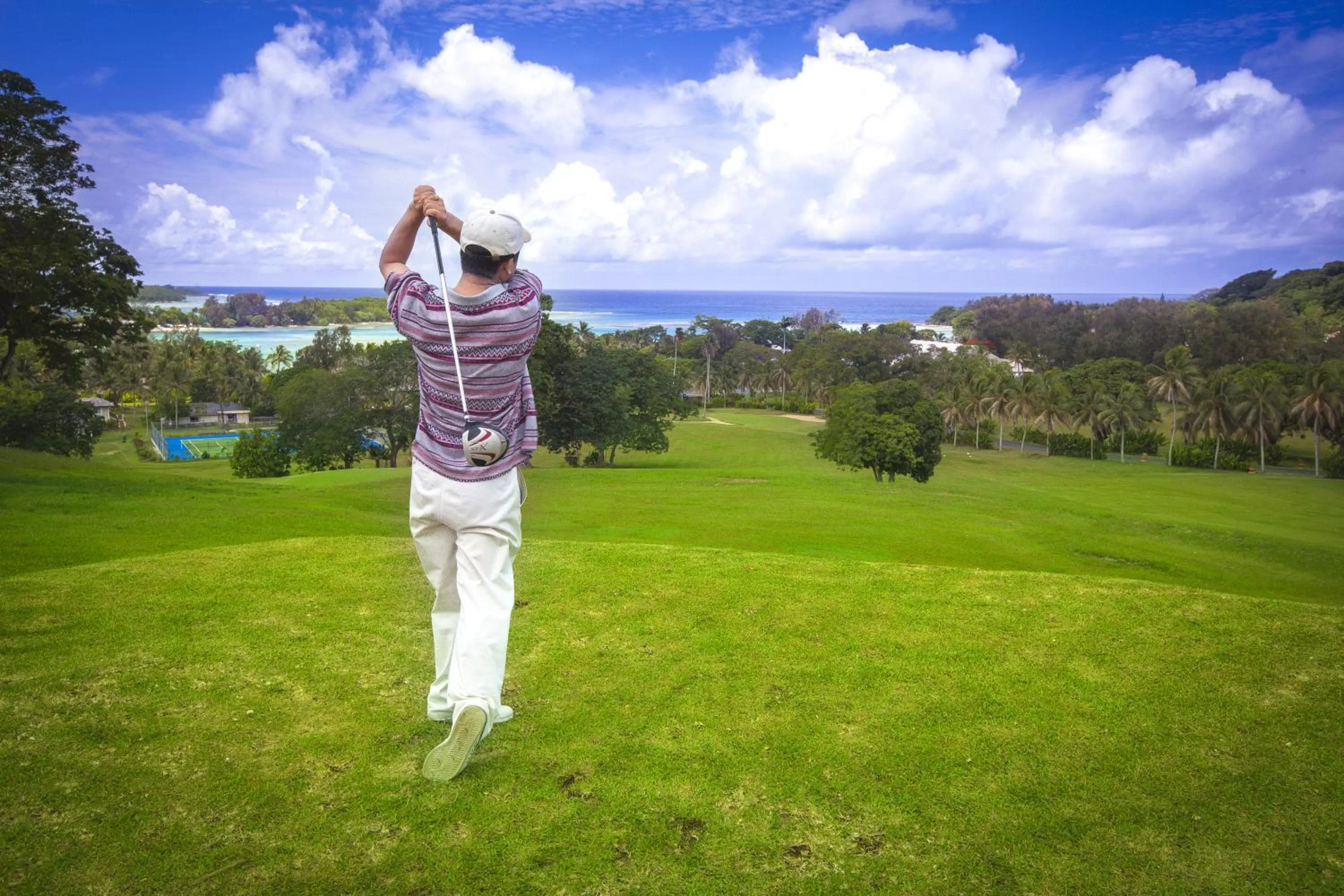 Golfcourse in Warwick Le Lagon Resort & Spa, Vanuatu