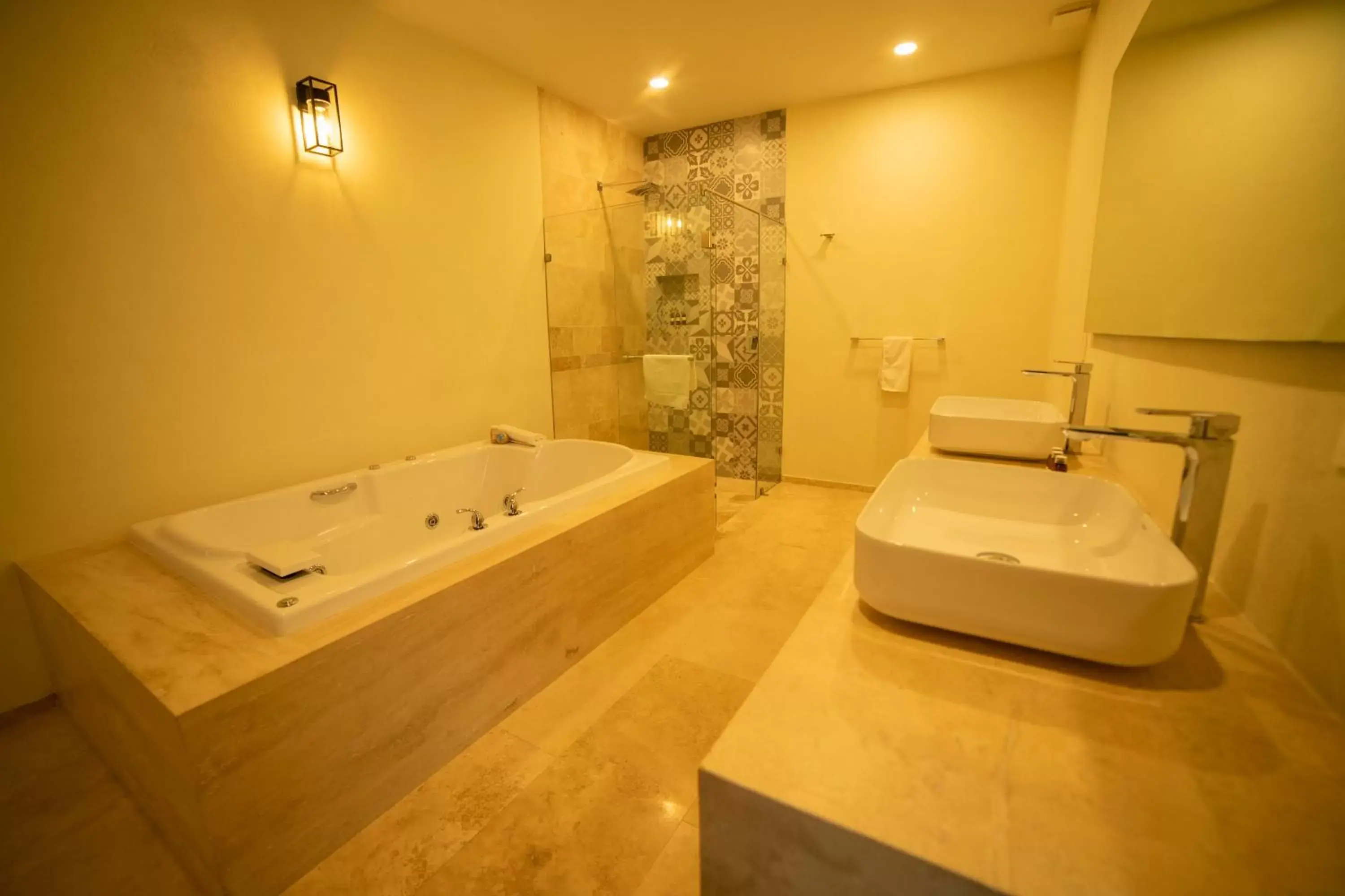Hot Tub, Bathroom in Hotel Dex Tlaquepaque