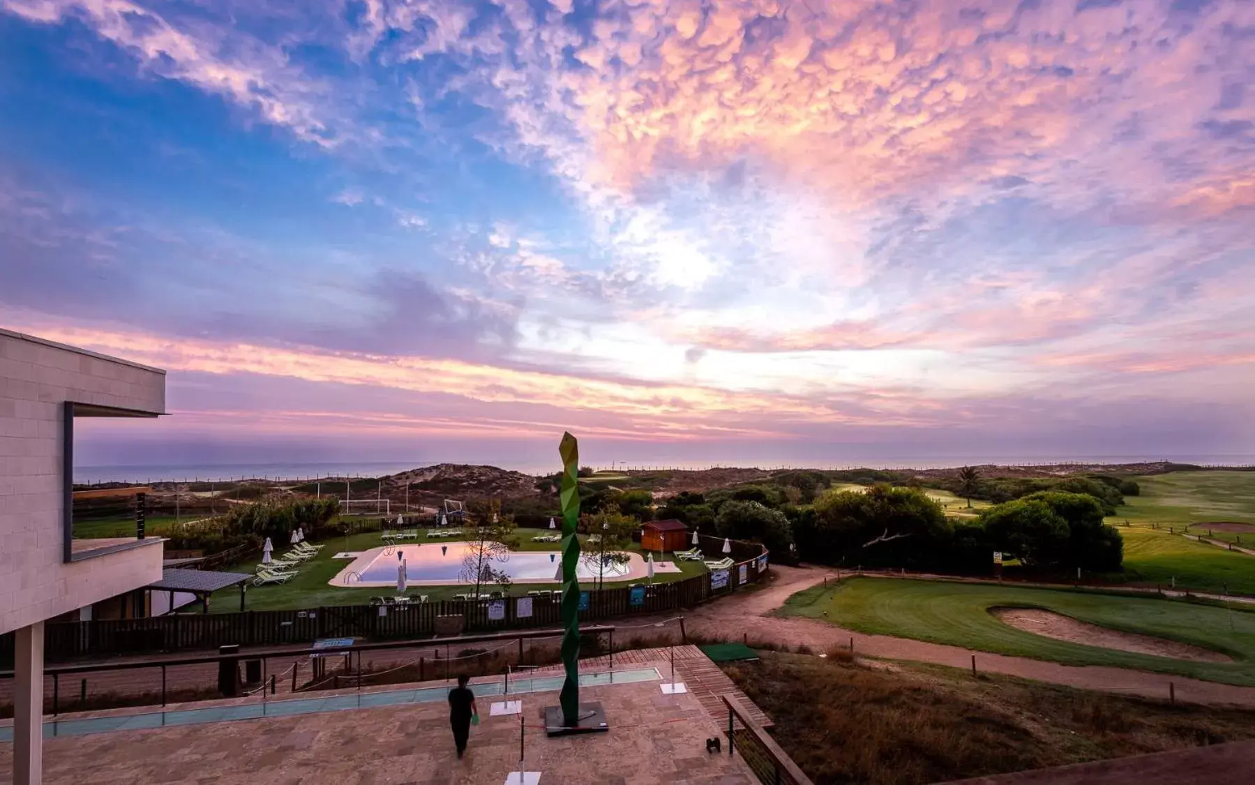 Sunrise in Parador de El Saler