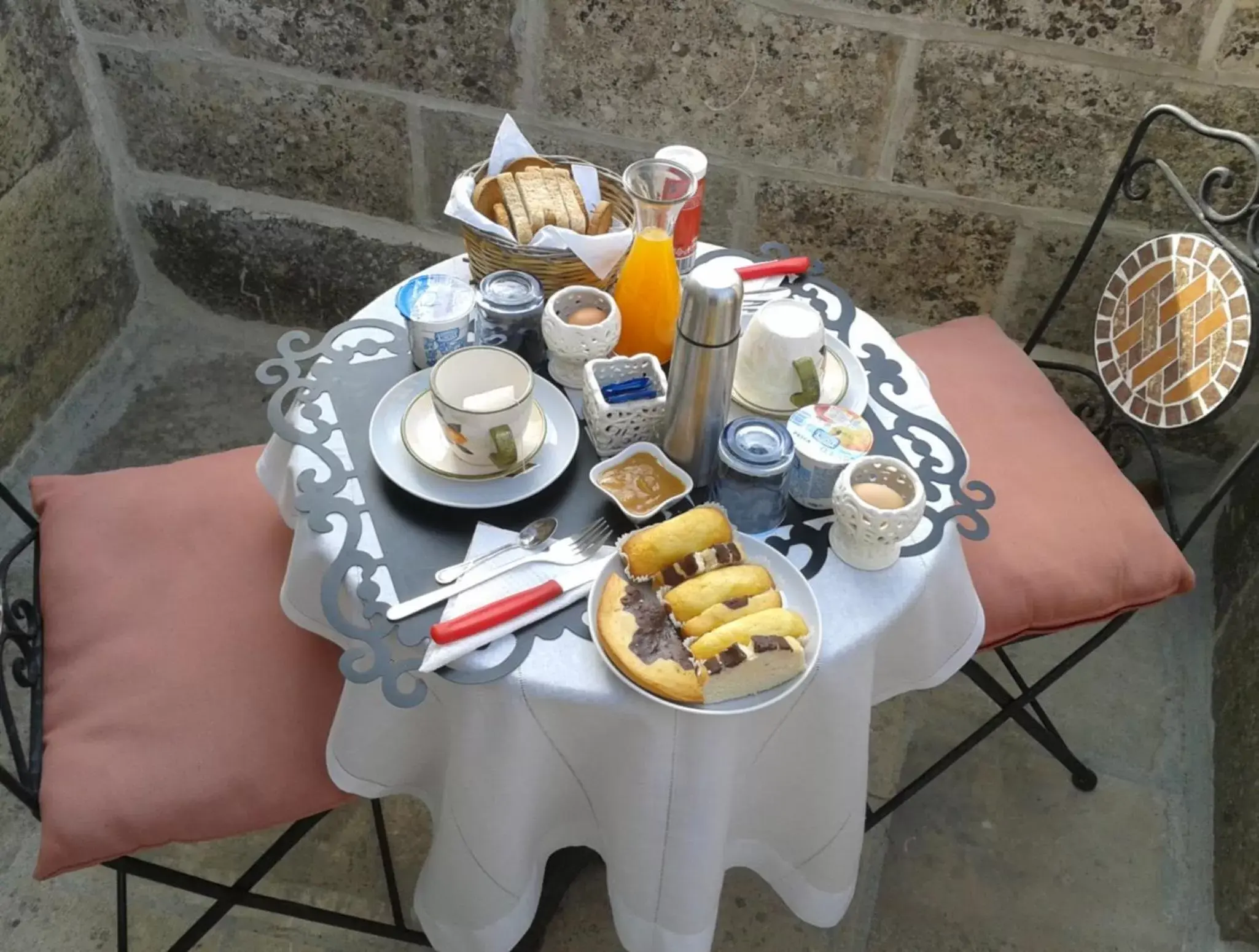 Food and drinks, Breakfast in Borgo in corte