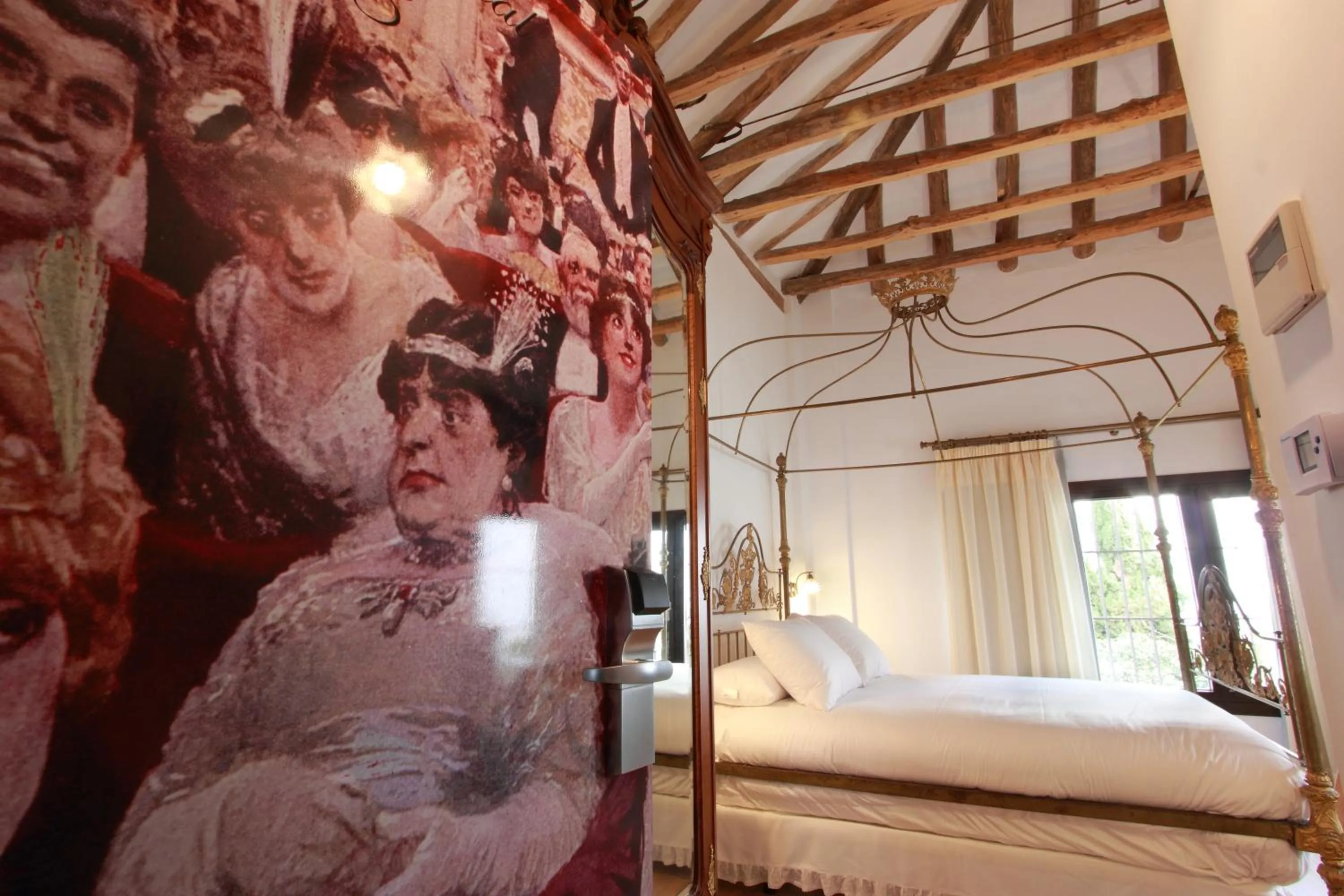 Bed in Hotel Patria Chica