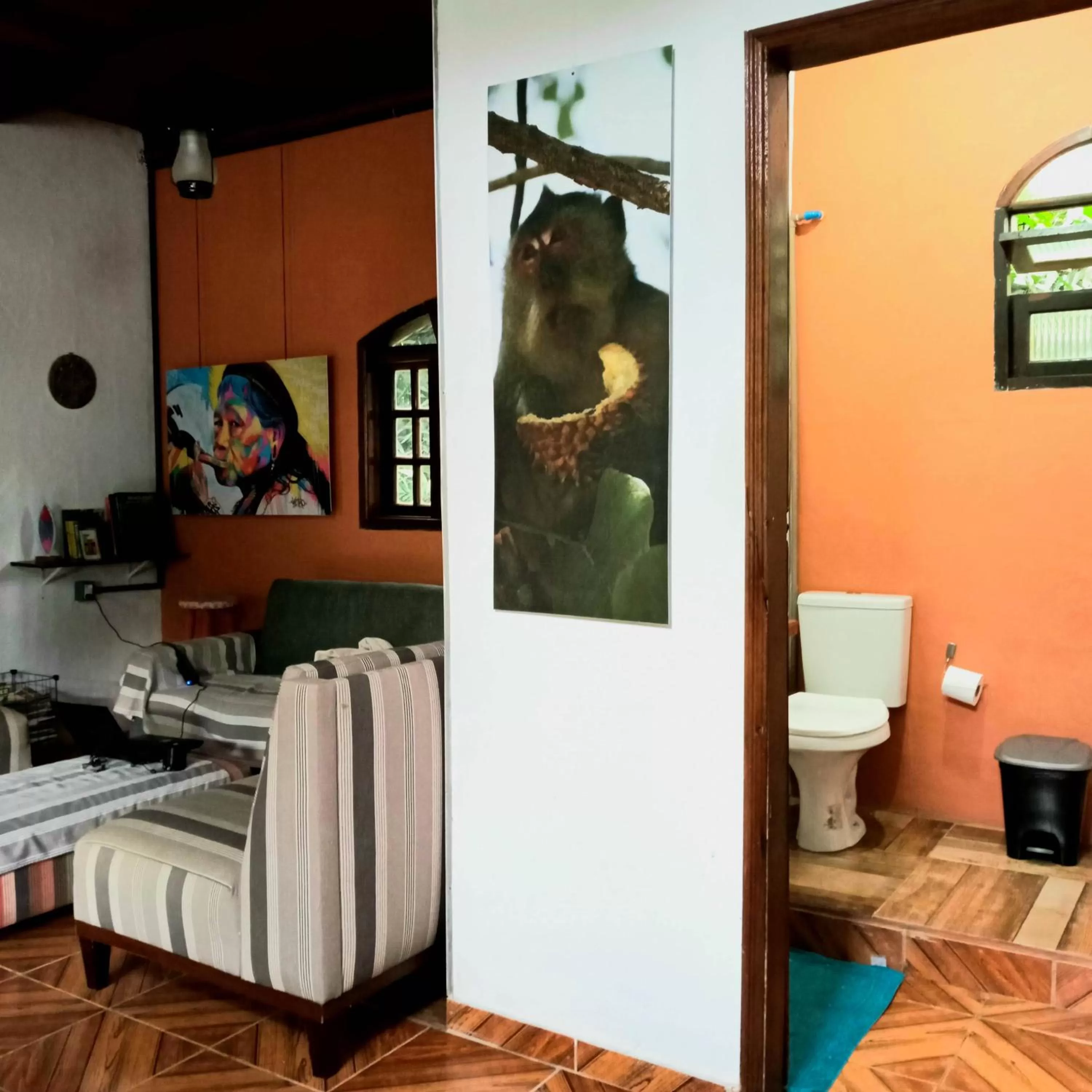 Toilet in Pousada e Hostel Marthi