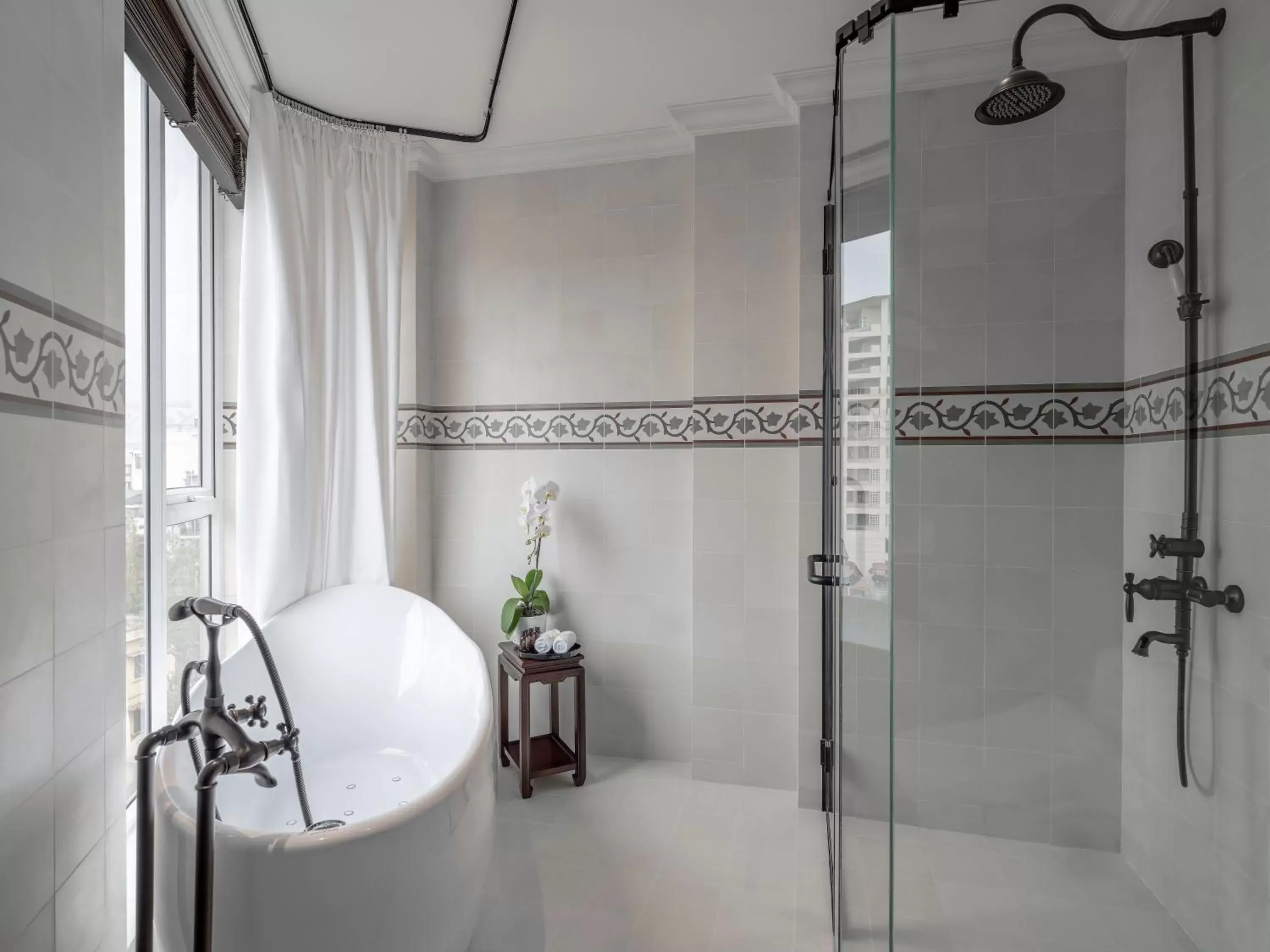 Bathroom in De Syloia Hotel Bathroom in De Syloia Hotel