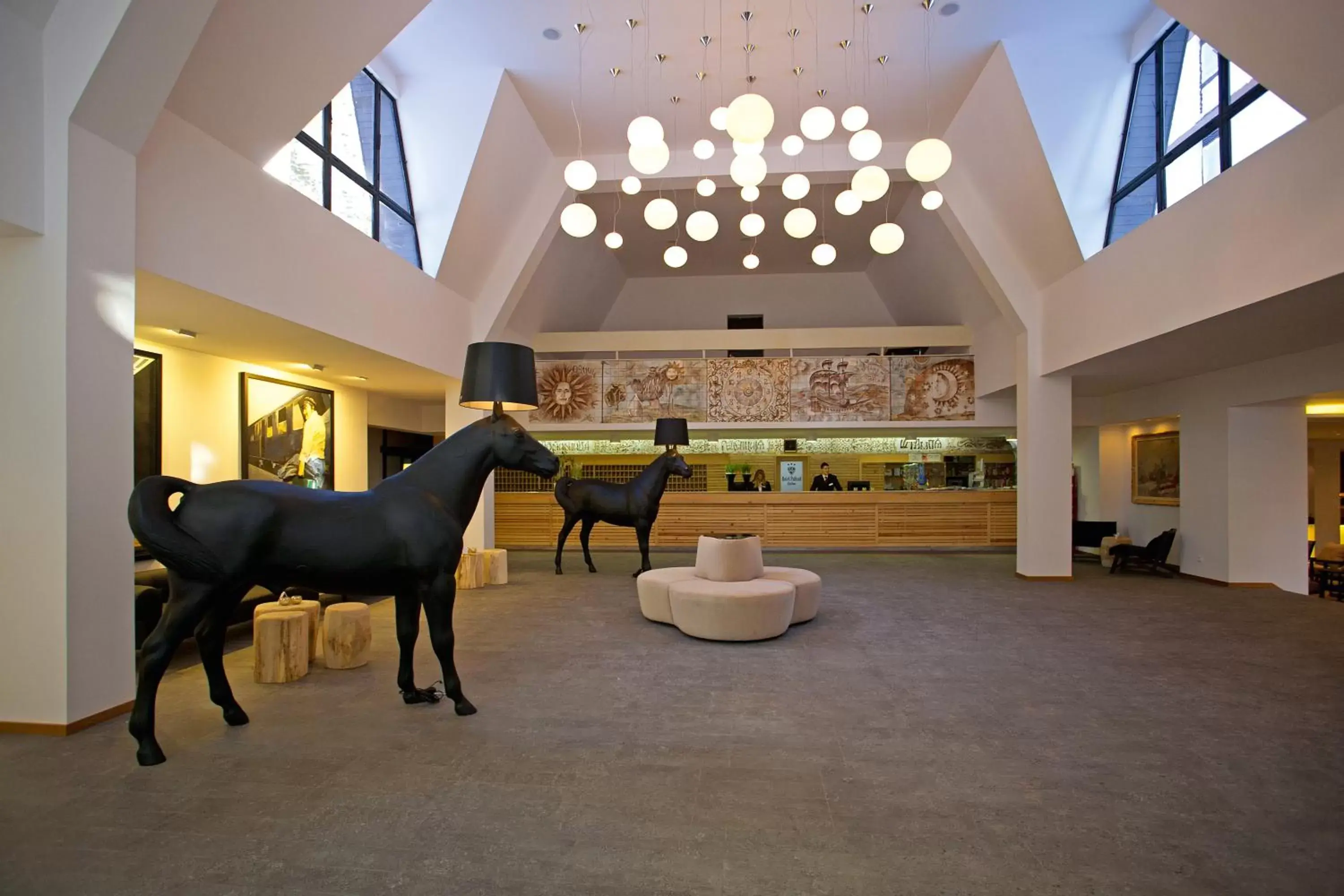 Lobby or reception in Hotel Palisad