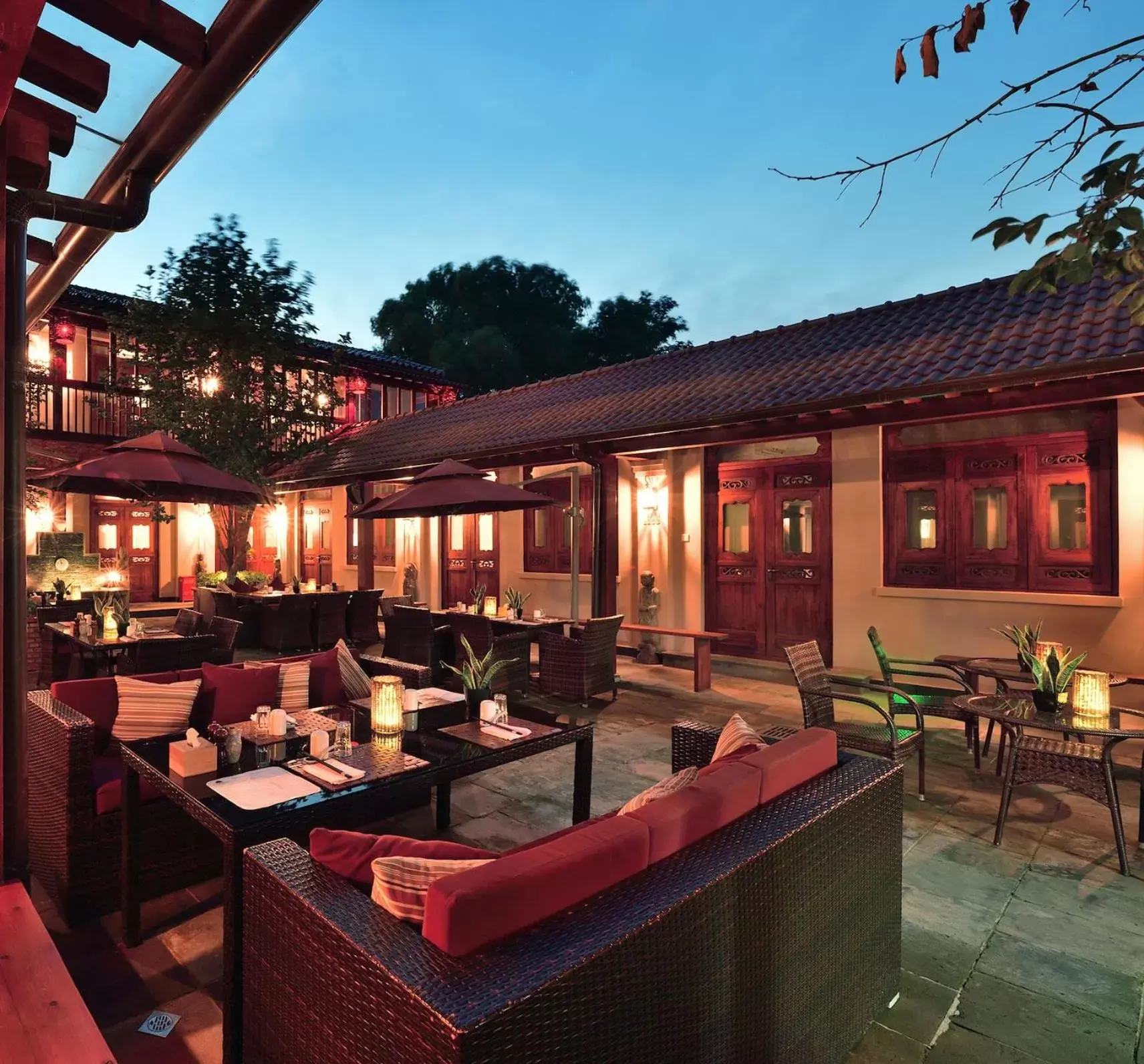 Night, Restaurant/Places to Eat in Jingshan Garden Hotel