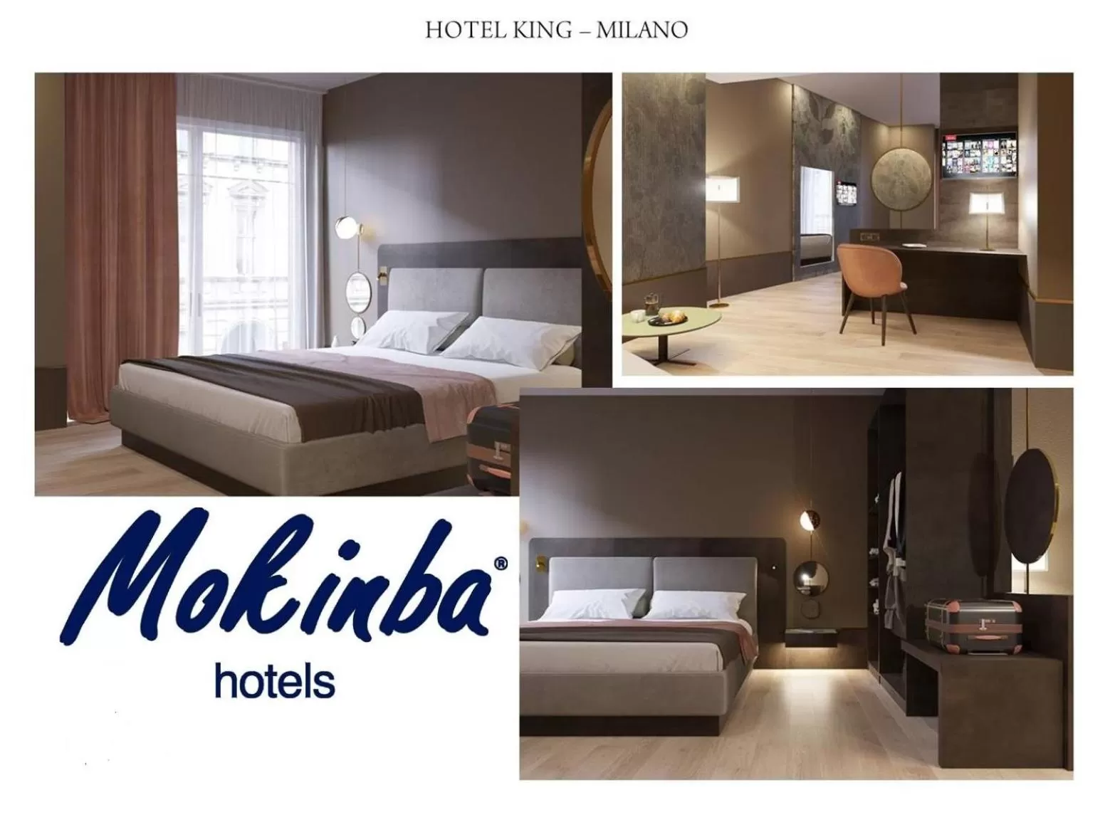 Property logo or sign, Bed in Mokinba Hotels King