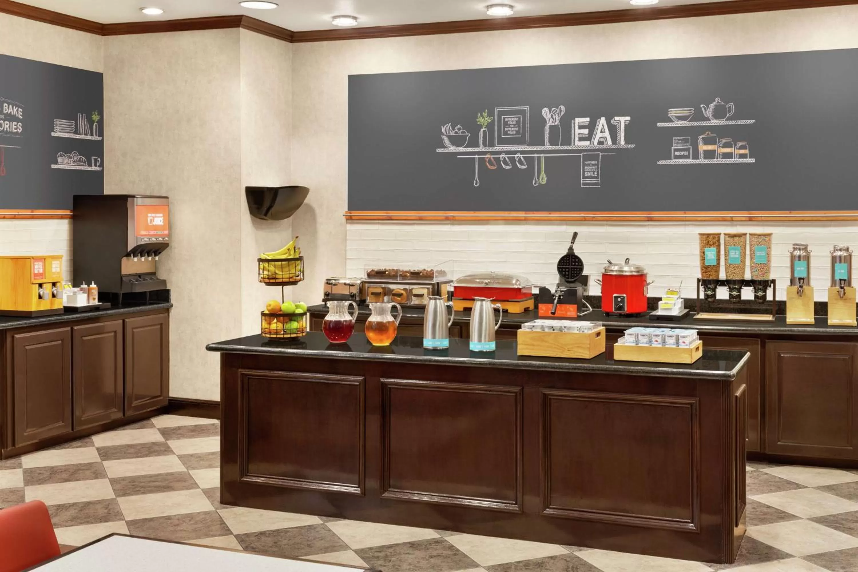 Breakfast in Hampton Inn Sulphur Springs