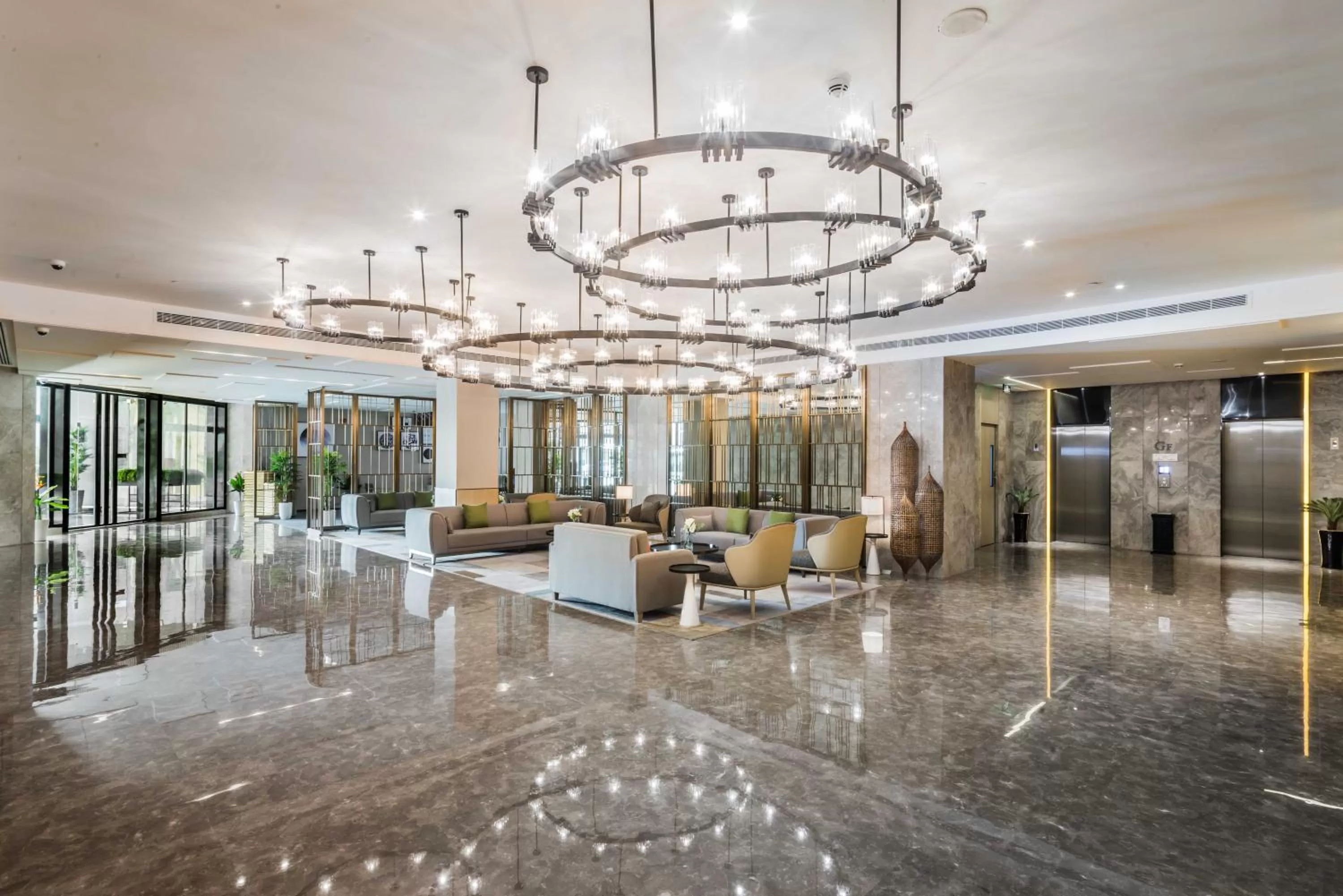 Lobby or reception in Aber Al Takhassusi