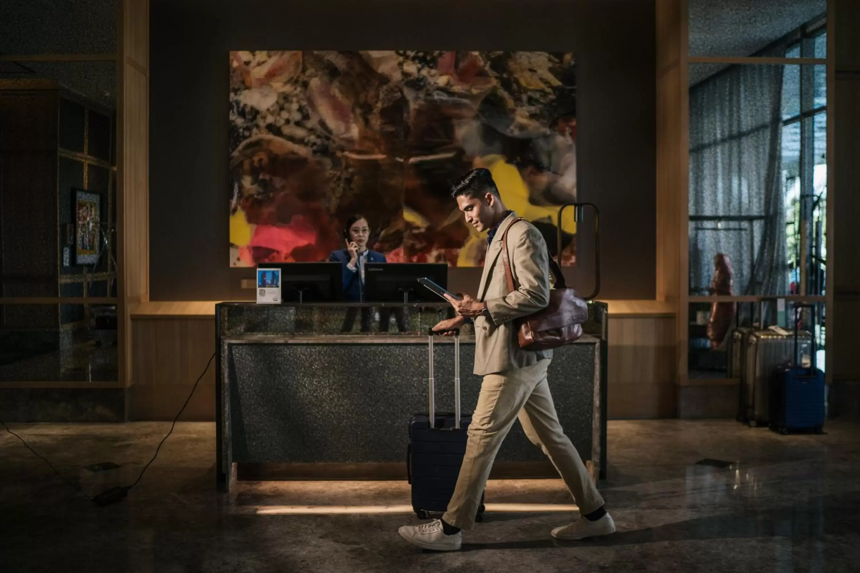 Lobby or reception in Four Points by Sheraton Surabaya, Pakuwon Indah Lobby or reception in Four Points by Sheraton Surabaya, Pakuwon Indah