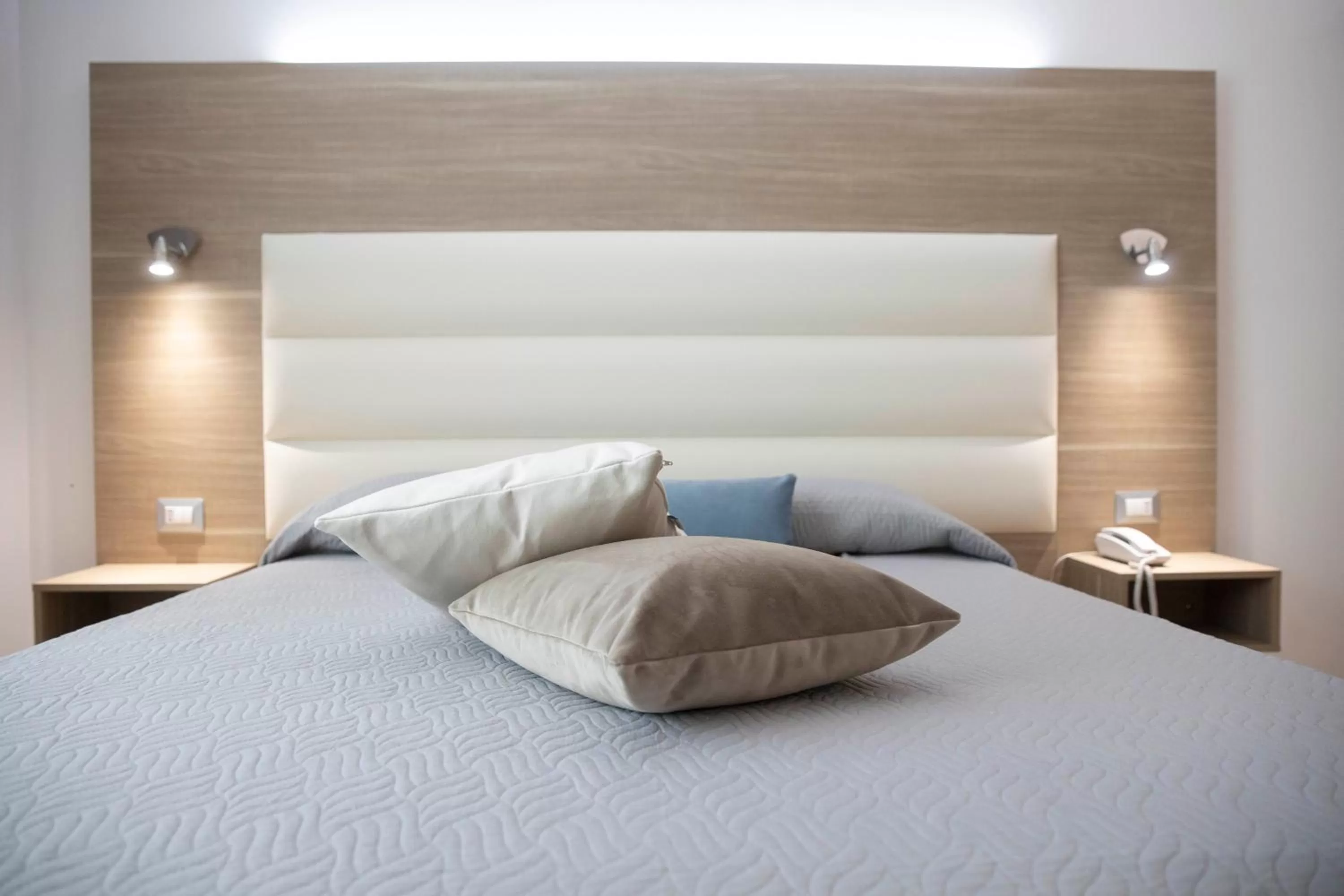 Bed in Pegasus Hotel