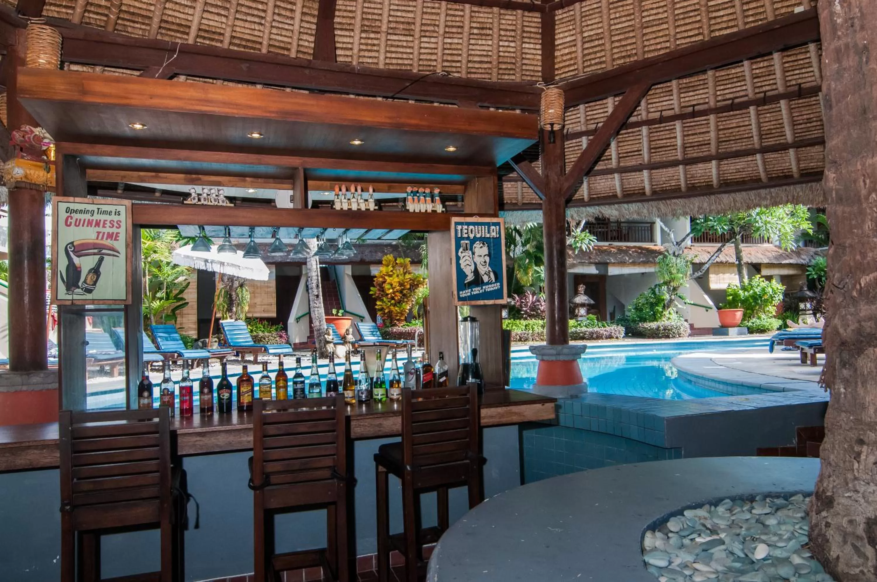 Lounge or bar in Sativa Sanur Cottages