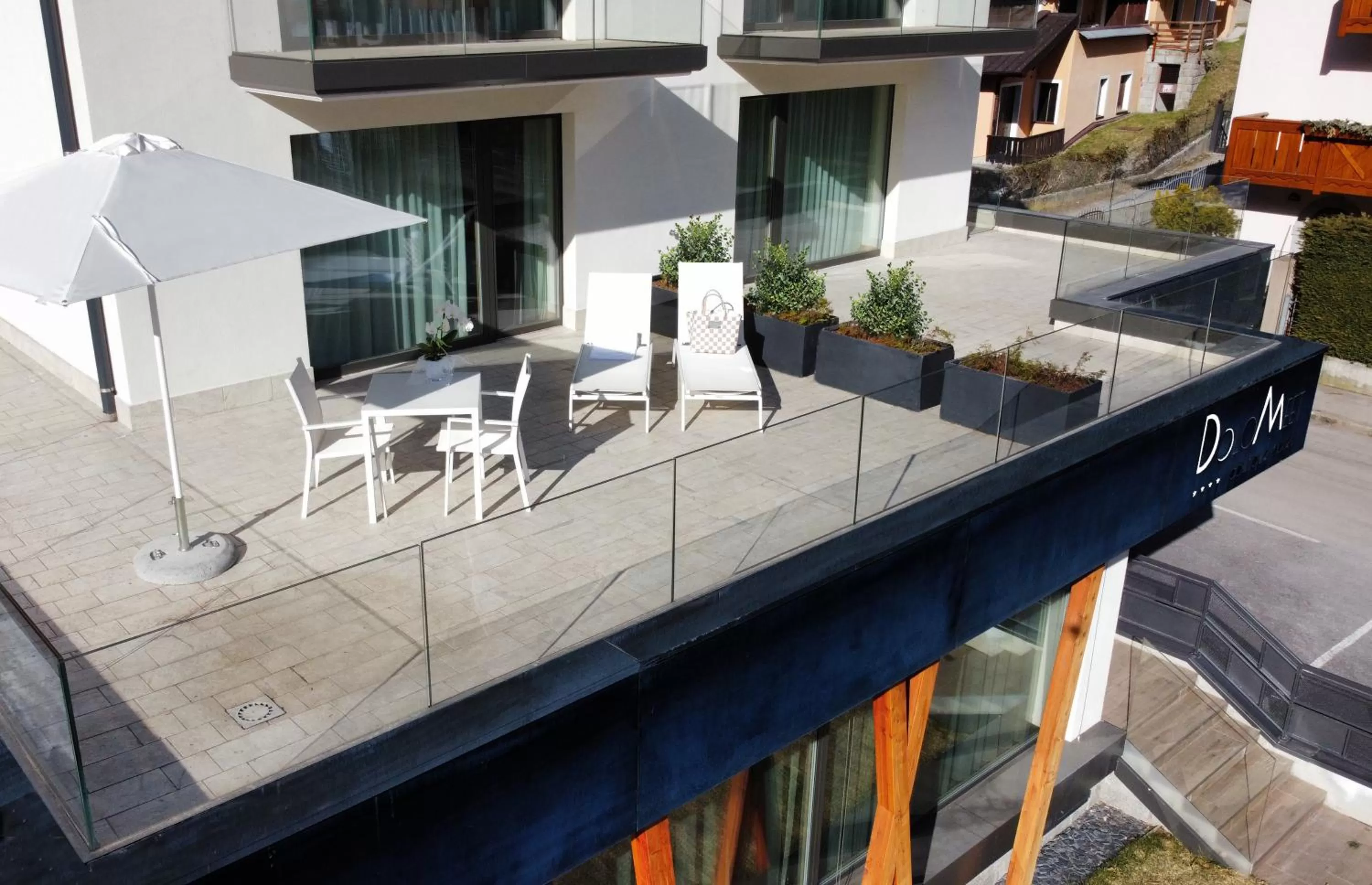 Property building in Dolomeet Boutique Hotel