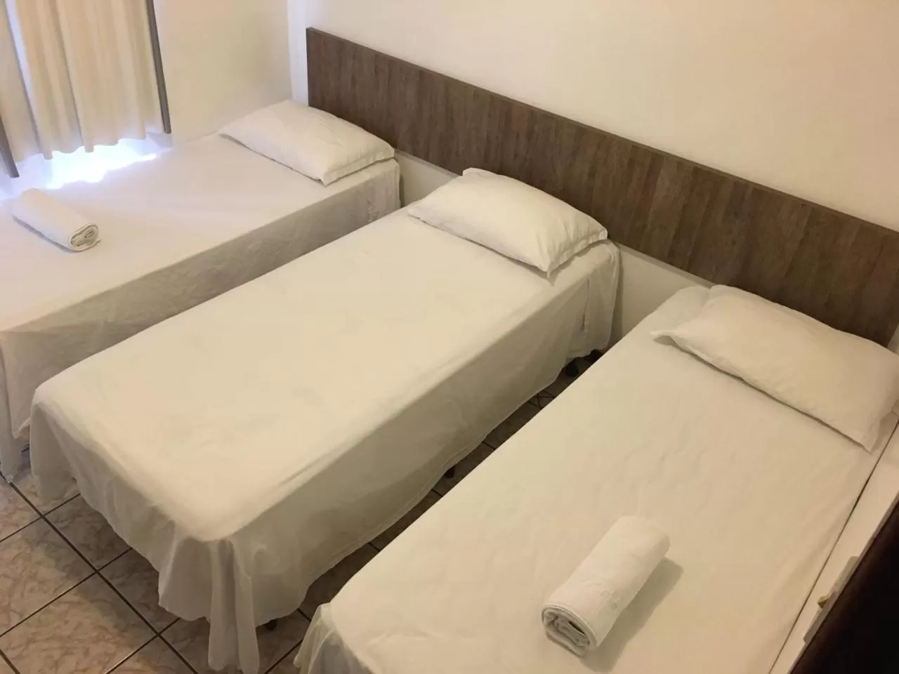 Bed in Hotel Luz do Sol