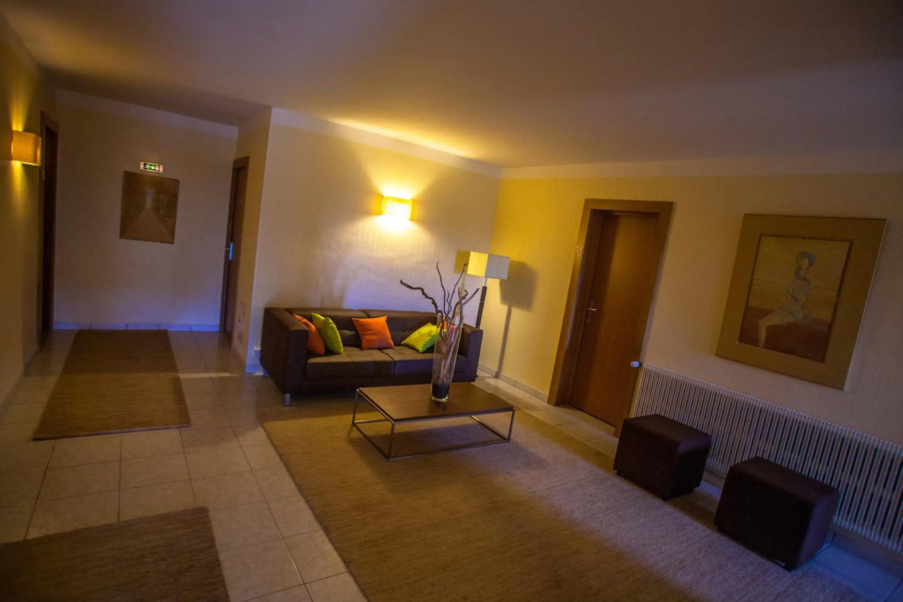 Living room, Lobby/Reception in Hotel Cesario