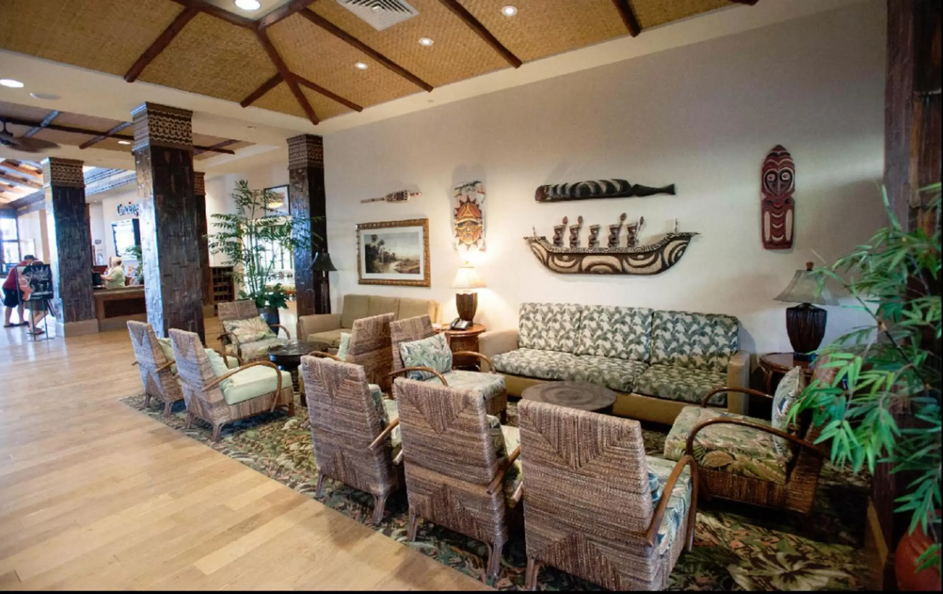 Lobby or reception, Lobby/Reception in Suites at Tahiti Village Resort and Spa-No Resort Fee