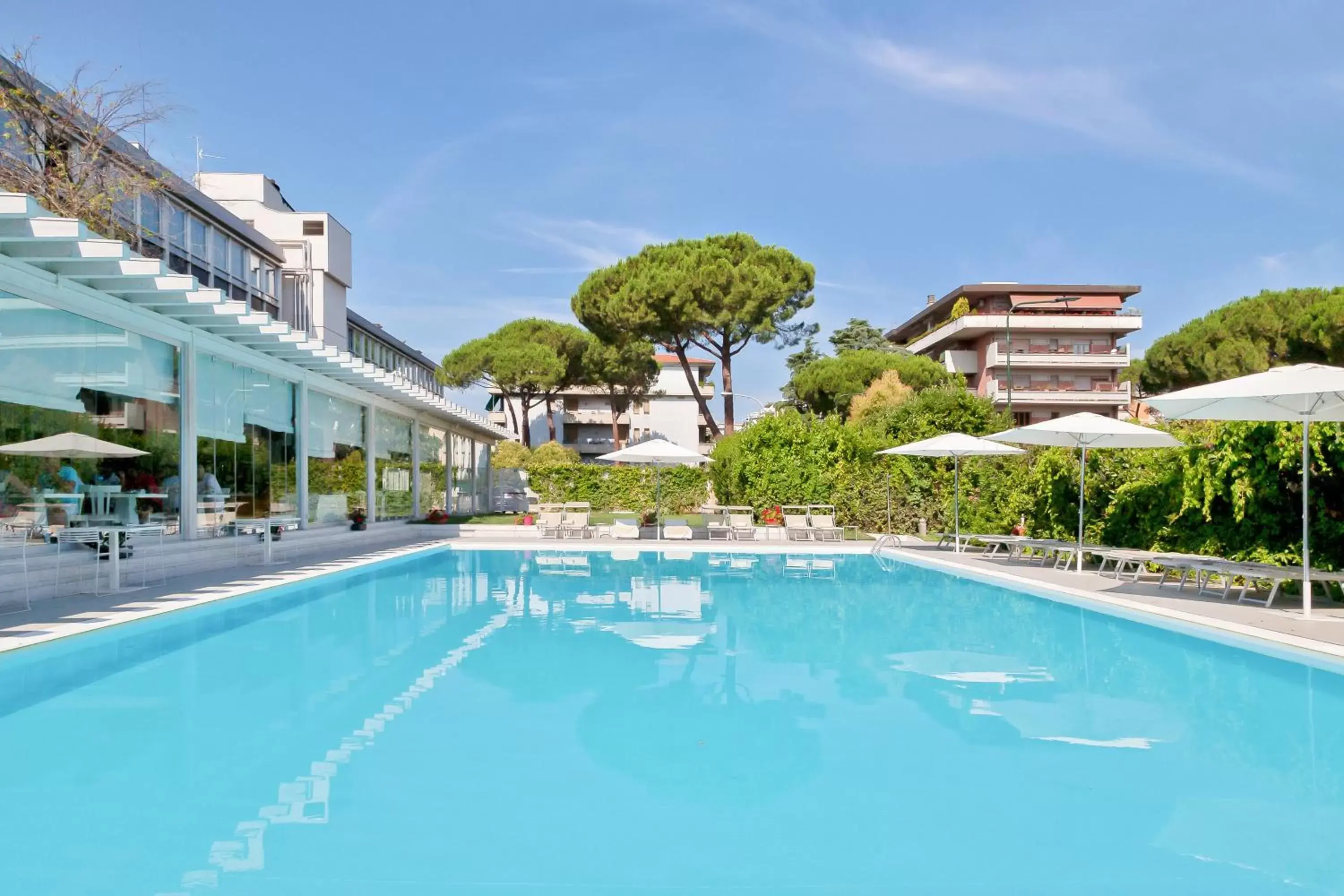 Floor plan, Swimming Pool in Italiana Hotels Florence