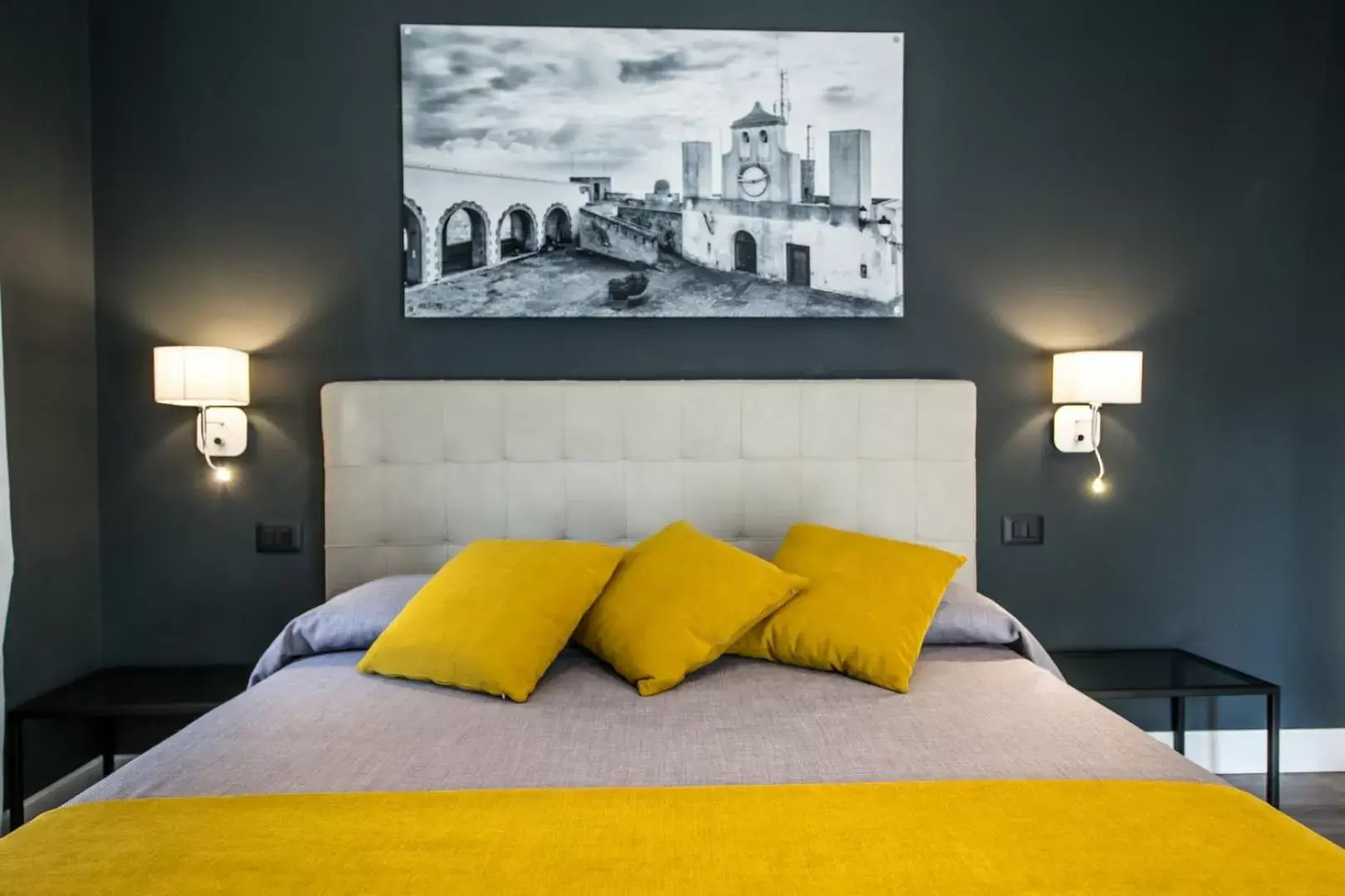 Bedroom, Bed in B&B Art House By Dimorra