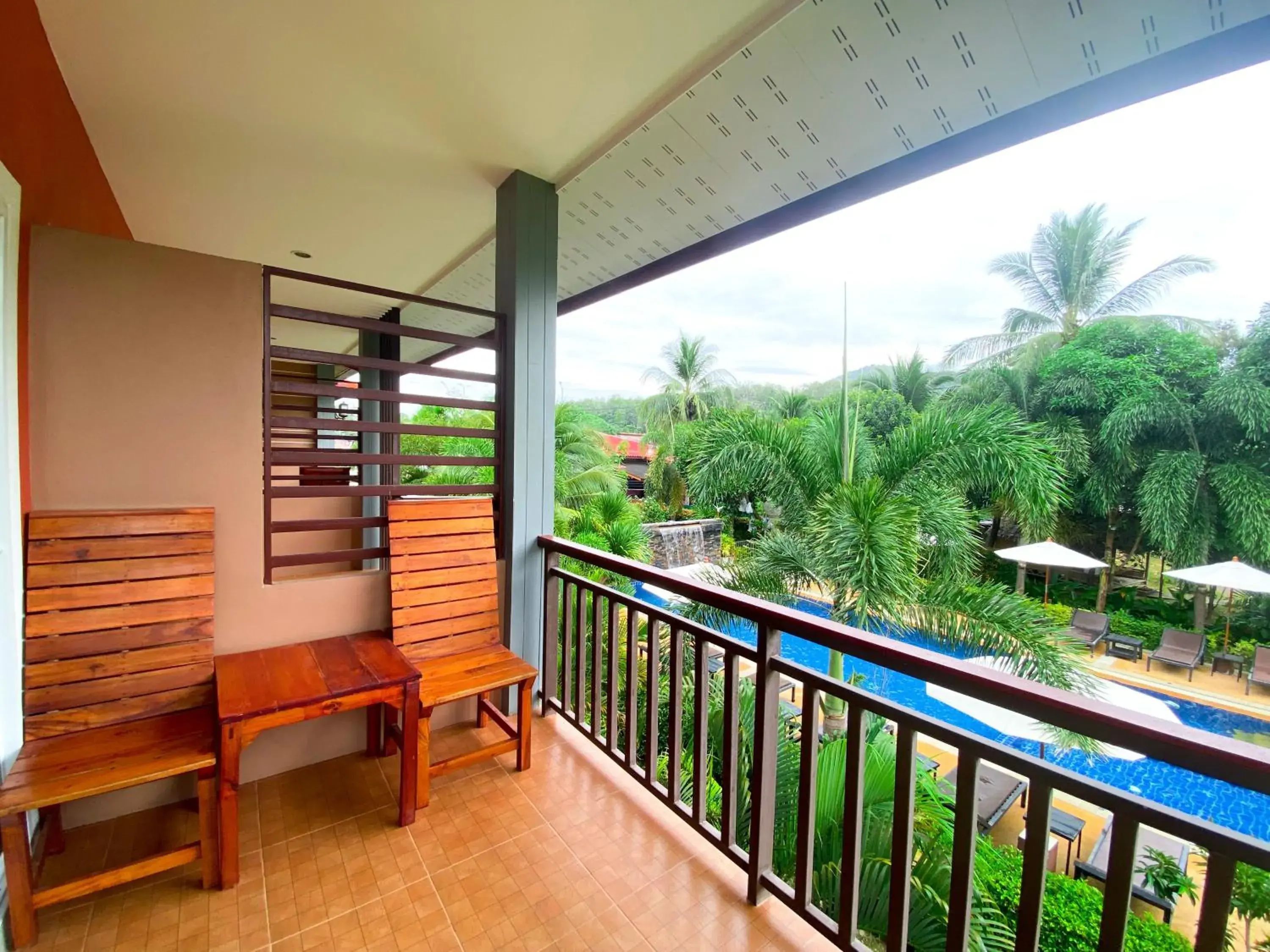 View (from property/room), Balcony/Terrace in Hatzanda Lanta Resort - SHA Extra Plus