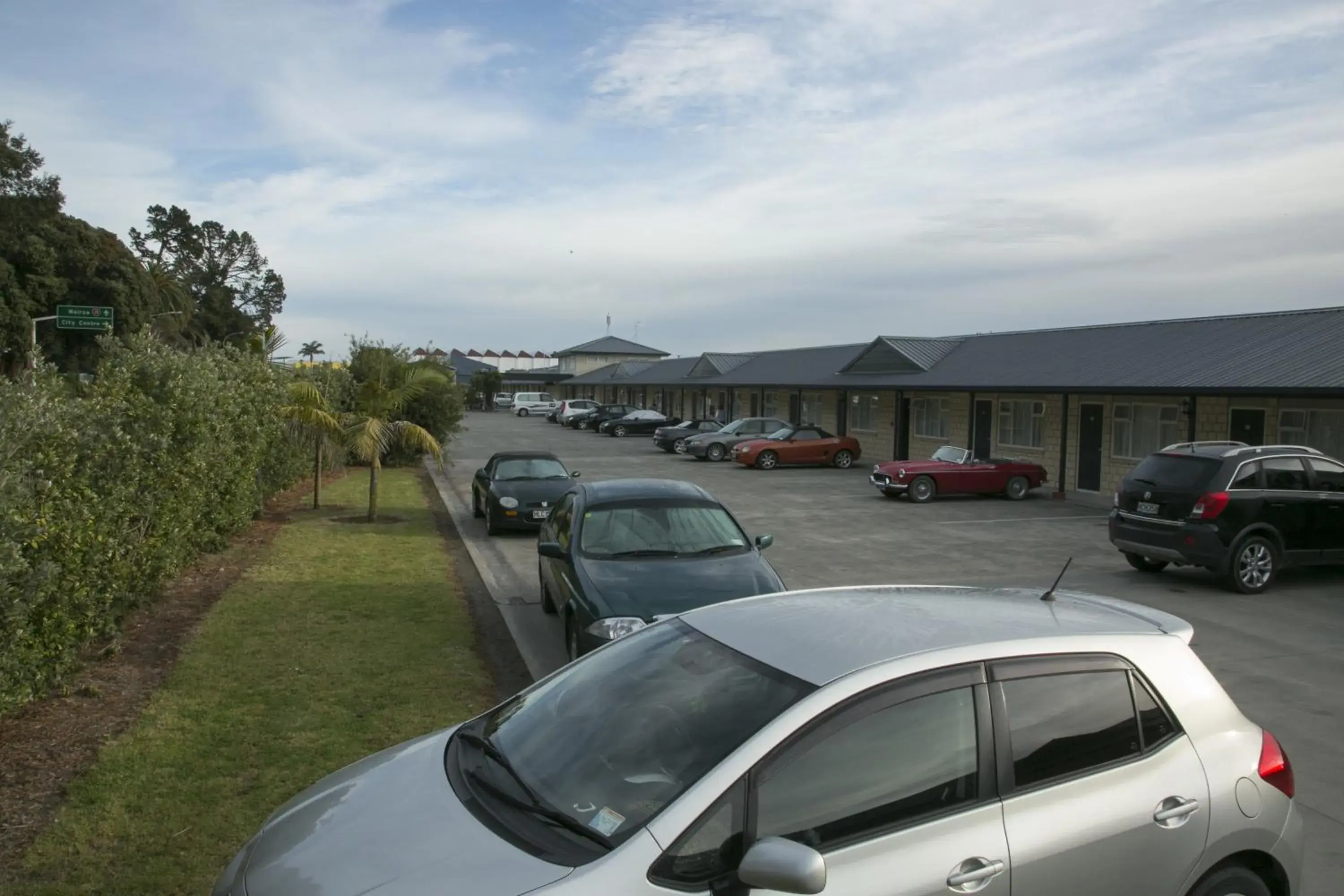 Facade/entrance in Captain Cook Motor Lodge