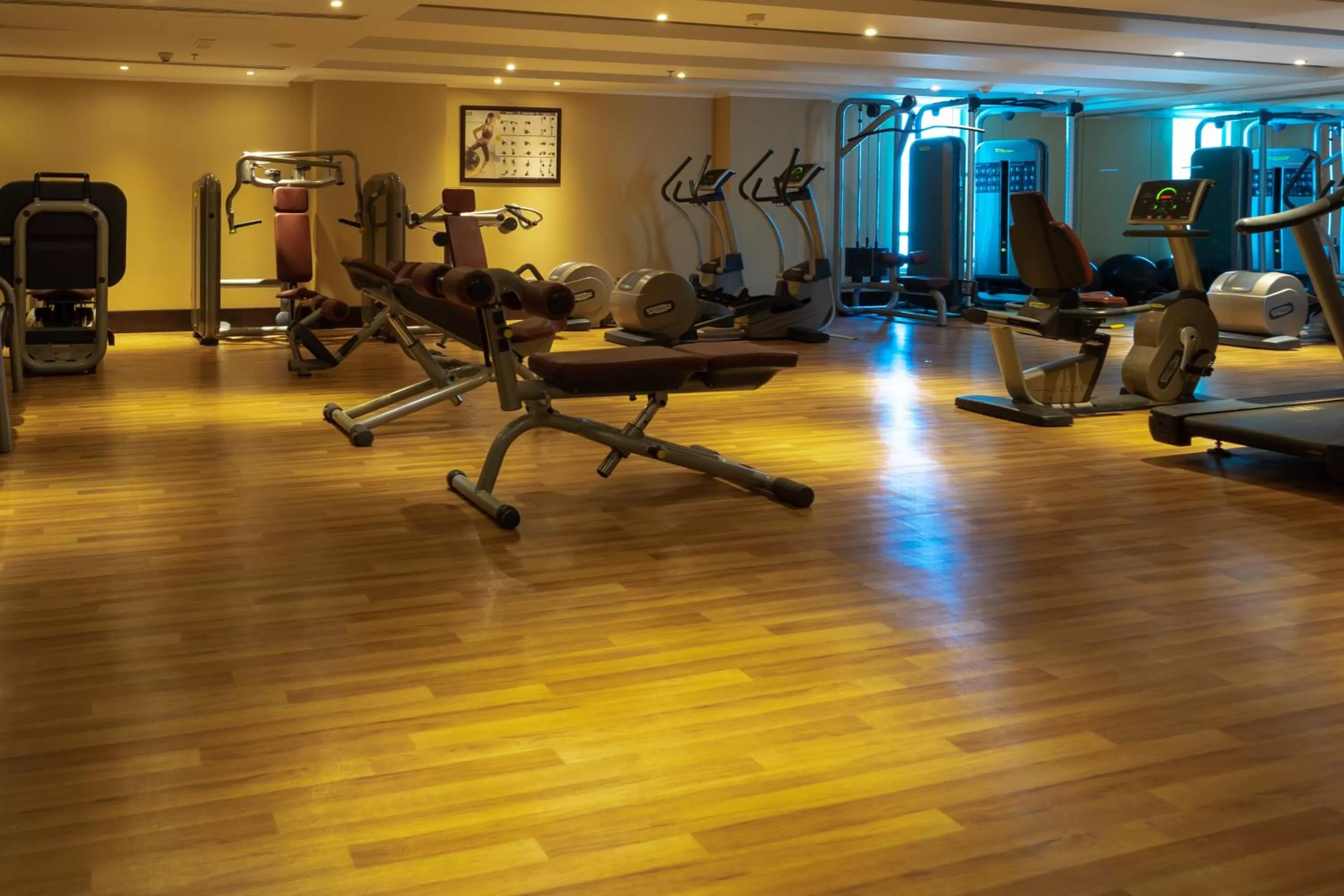 Fitness centre/facilities in Copthorne Hotel Sharjah